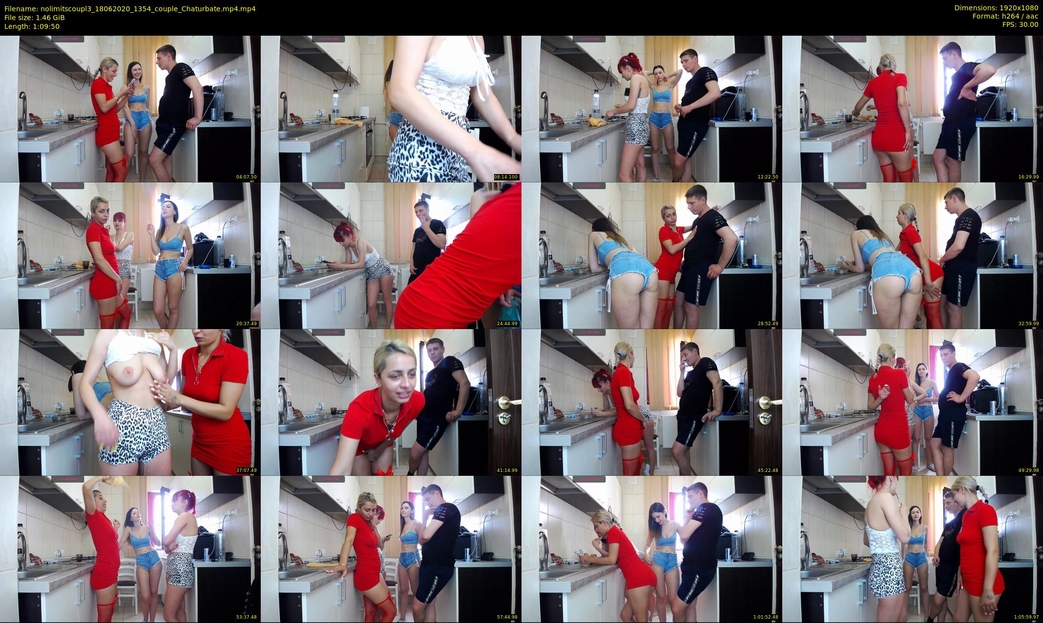 nolimitscoupl3 — 70 minute Chaturbate couple cam show recording, 1080p, Jun 18, 2020