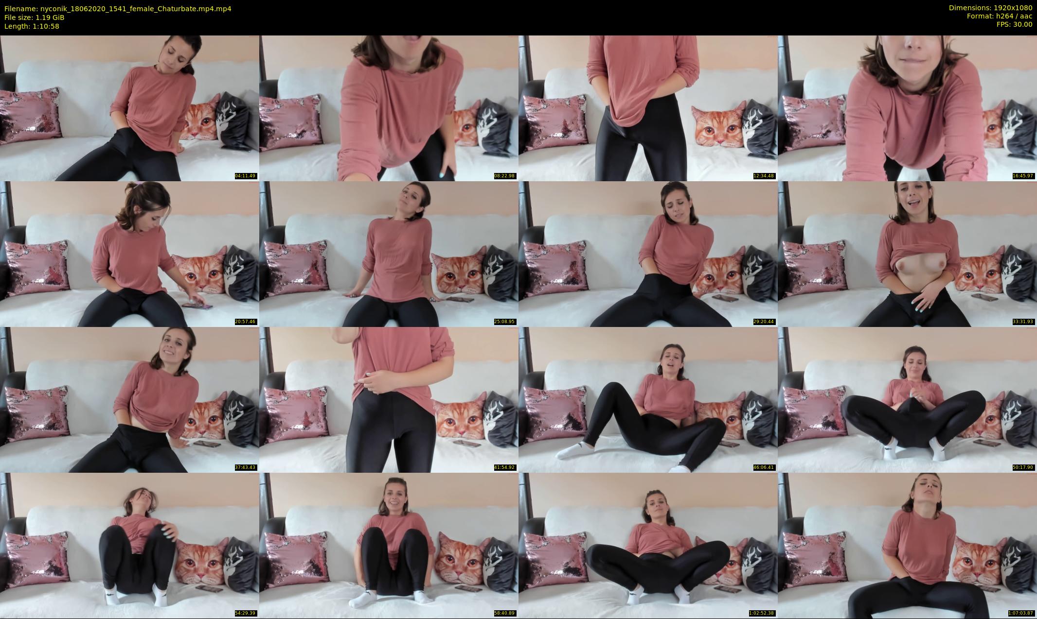 nyconik — 71 minute Chaturbate female cam show recording, 1080p, Jun 18, 2020