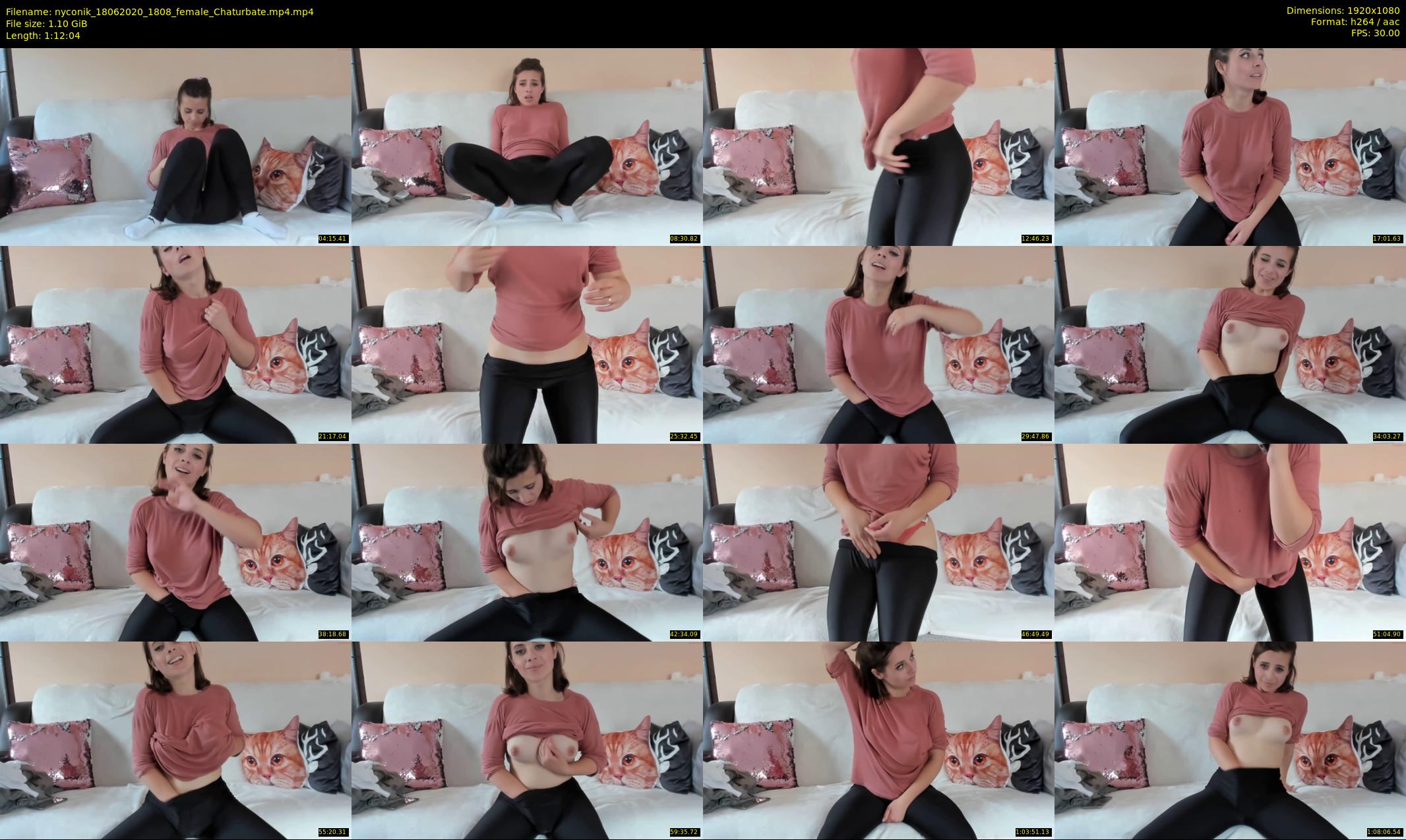 nyconik — 73 minute Chaturbate female cam show recording, 1080p, Jun 18, 2020