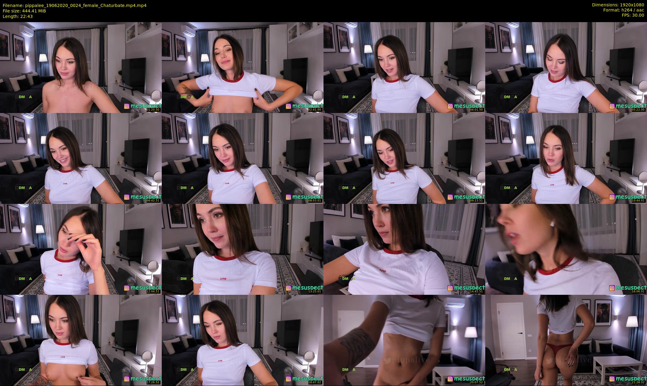 pippalee — 23 minute Chaturbate female cam show recording, 1080p, Jun 19, 2020