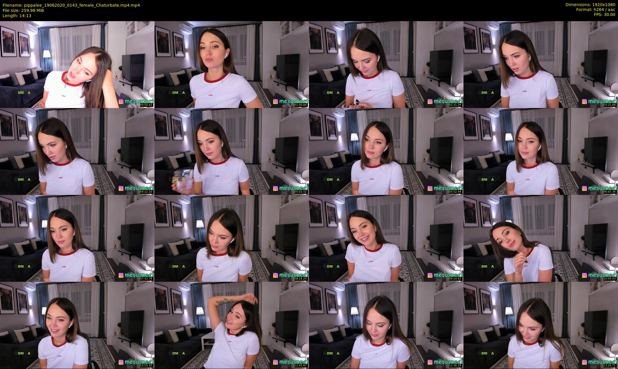 pippalee — 15 minute Chaturbate female cam show recording, 1080p, Jun 19, 2020