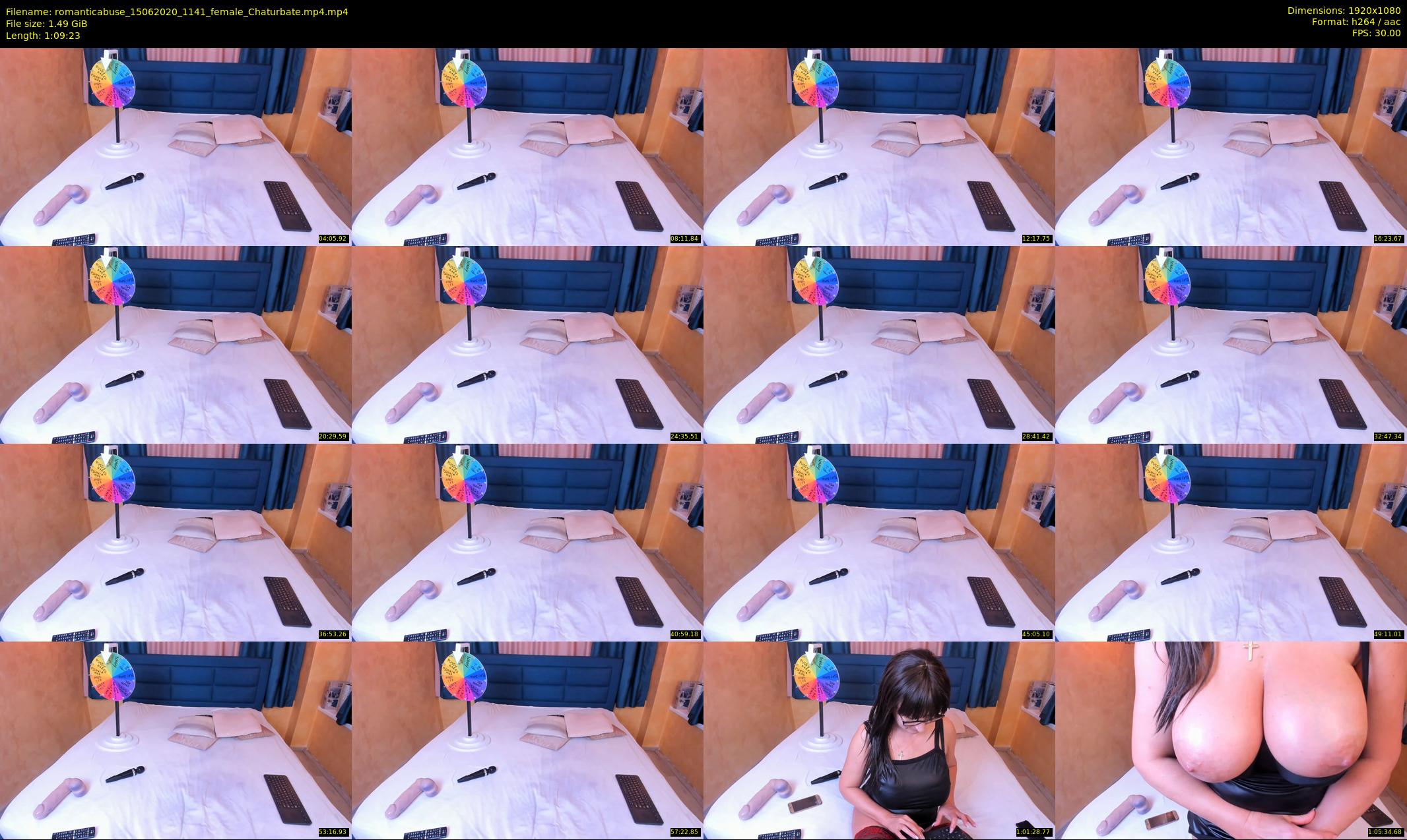 romanticabuse — 70 minute Chaturbate female cam show recording, 1080p, Jun 15, 2020
