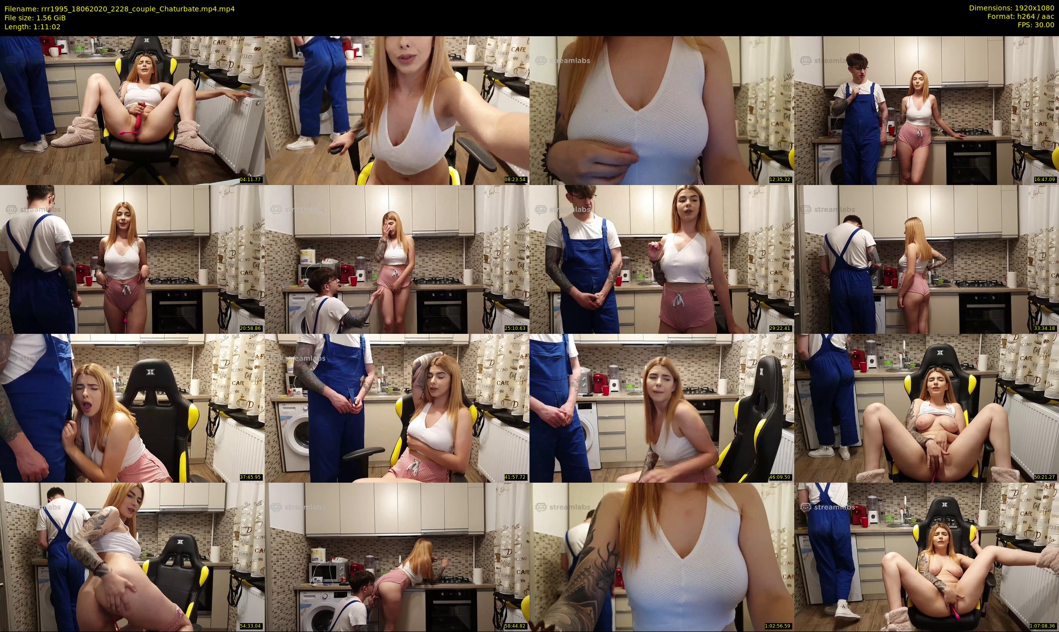 rrr1995 — 72 minute Chaturbate couple cam show recording, 1080p, Jun 18, 2020