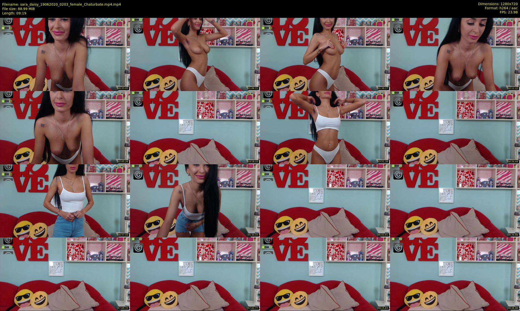 sara_daisy — 10 minute Chaturbate female cam show recording, 720p, Jun 19, 2020
