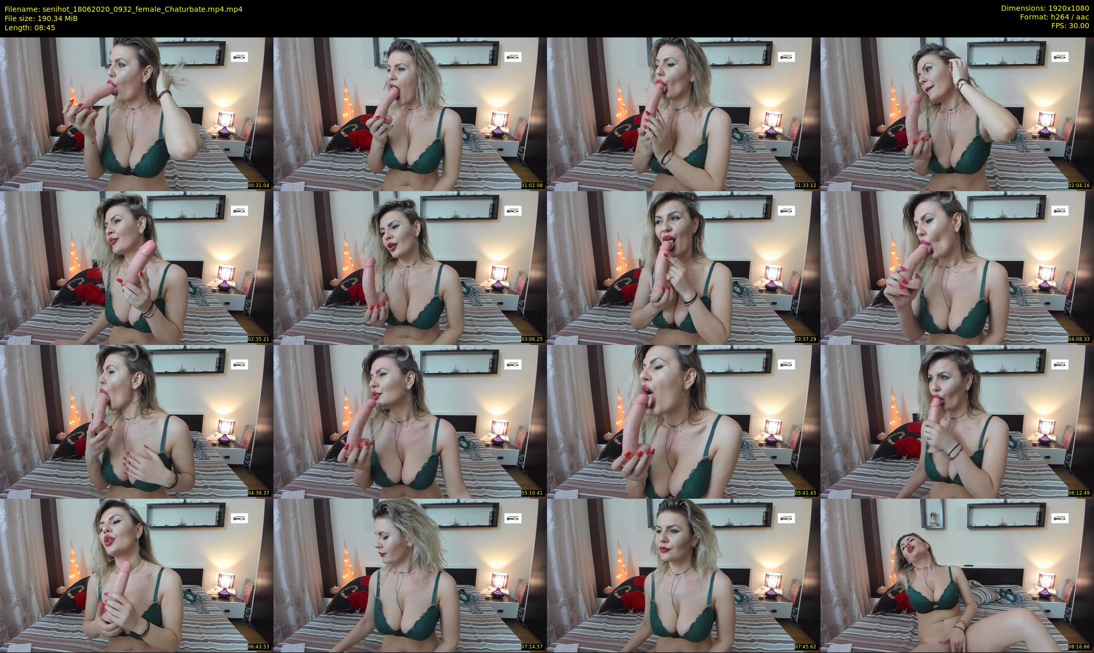 senihot — 9 minute Chaturbate female cam show recording, 1080p, Jun 18, 2020