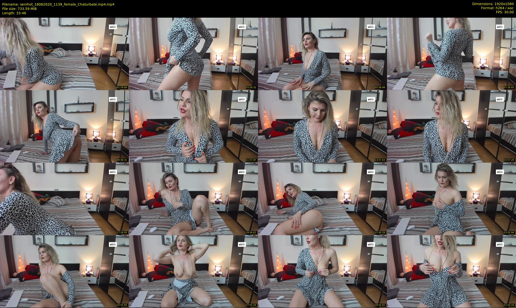 senihot — 34 minute Chaturbate female cam show recording, 1080p, Jun 18, 2020