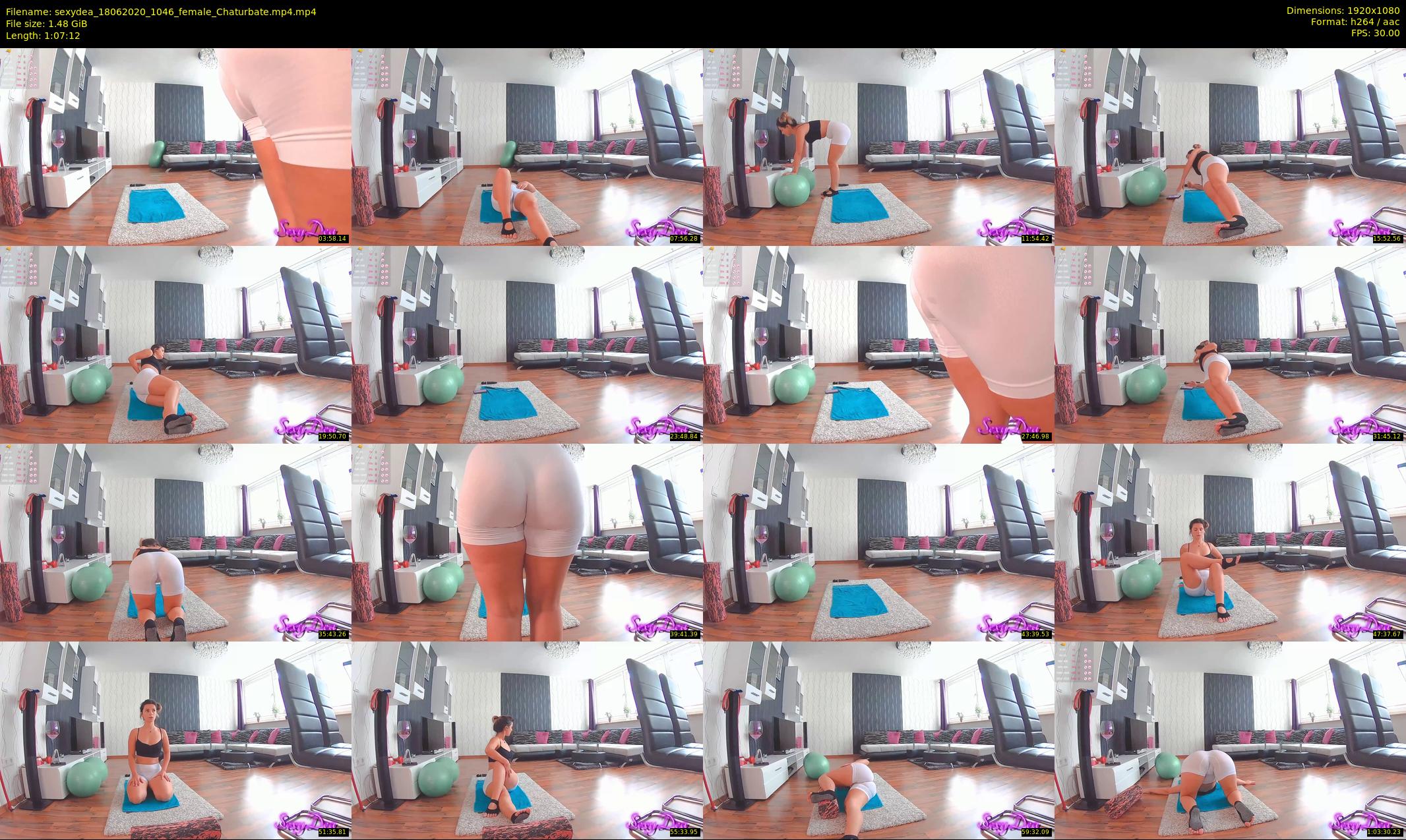sexydea — 68 minute Chaturbate female cam show recording, 1080p, Jun 18, 2020