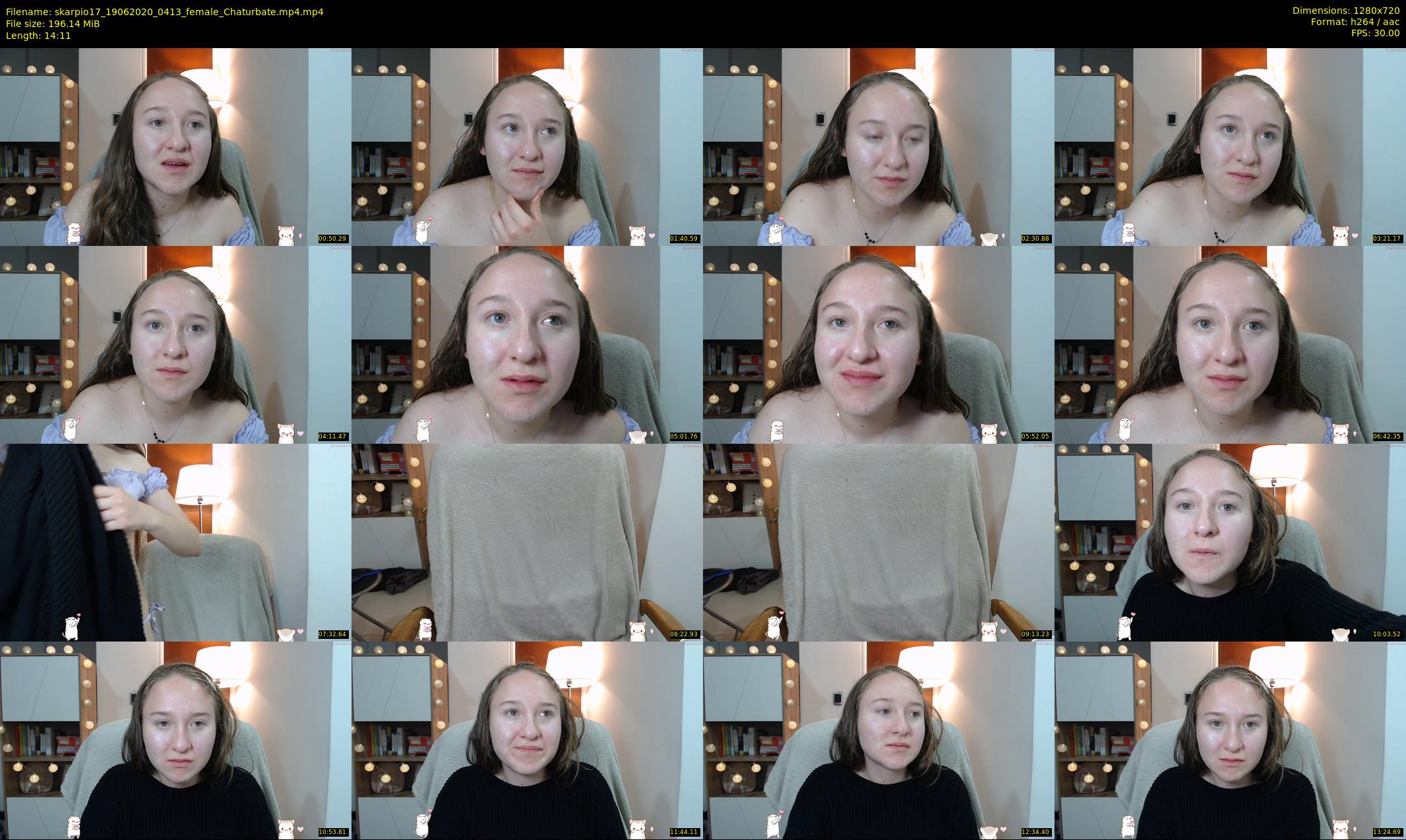 skarpio17 — 15 minute Chaturbate female cam show recording, 720p, Jun 19, 2020