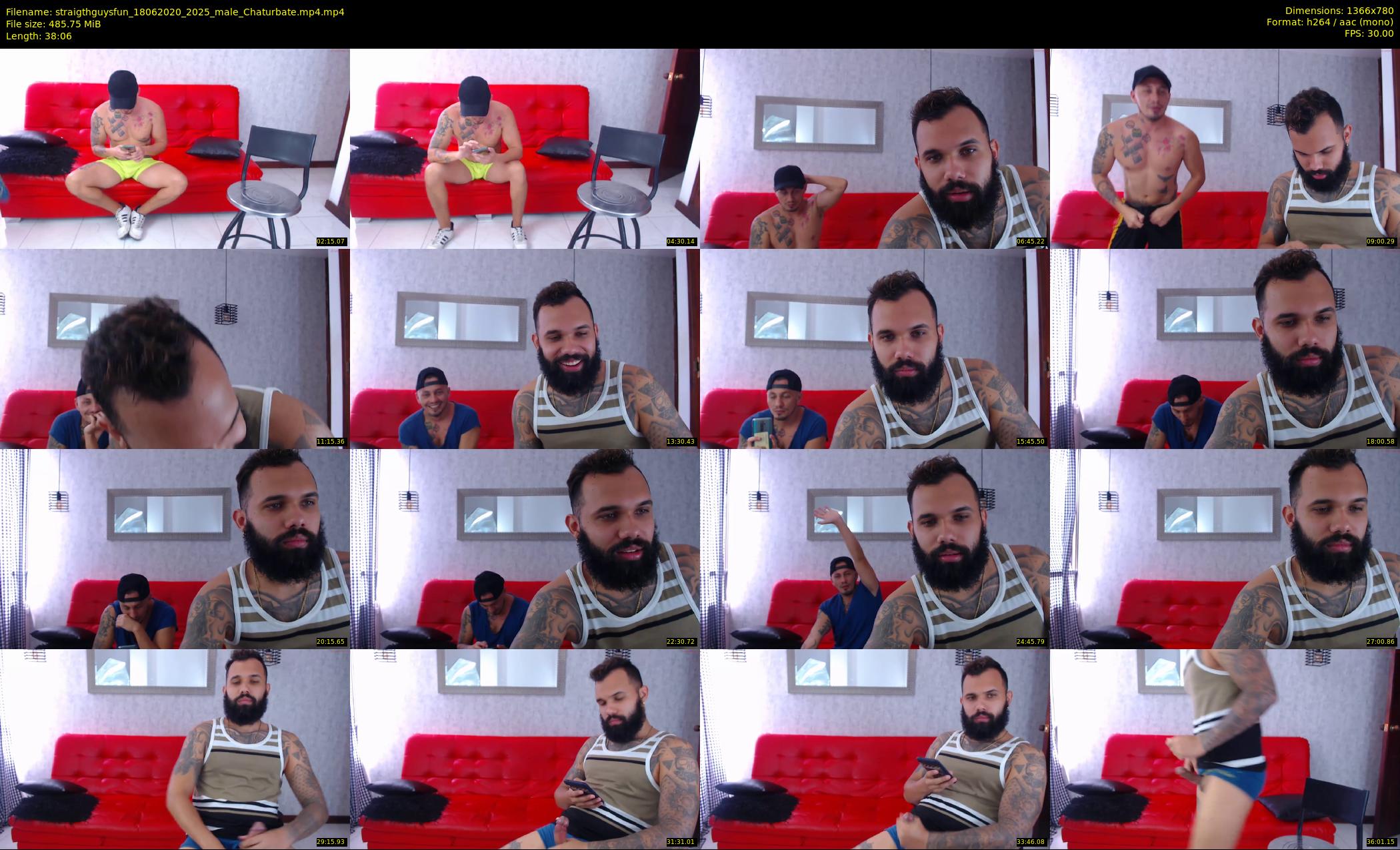 straigthguysfun — 39 minute Chaturbate male cam show recording, 720p, Jun 18, 2020