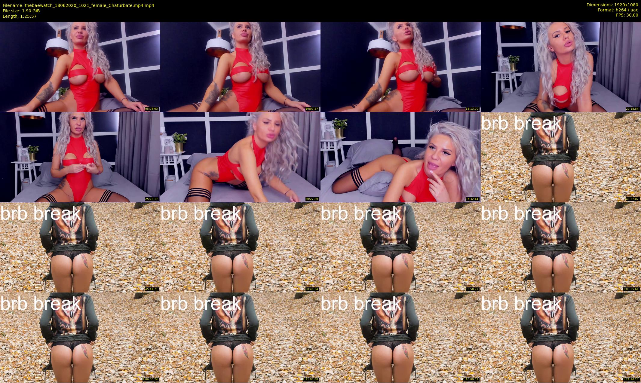 thebaewatch — 86 minute Chaturbate female cam show recording, 1080p, Jun 18, 2020