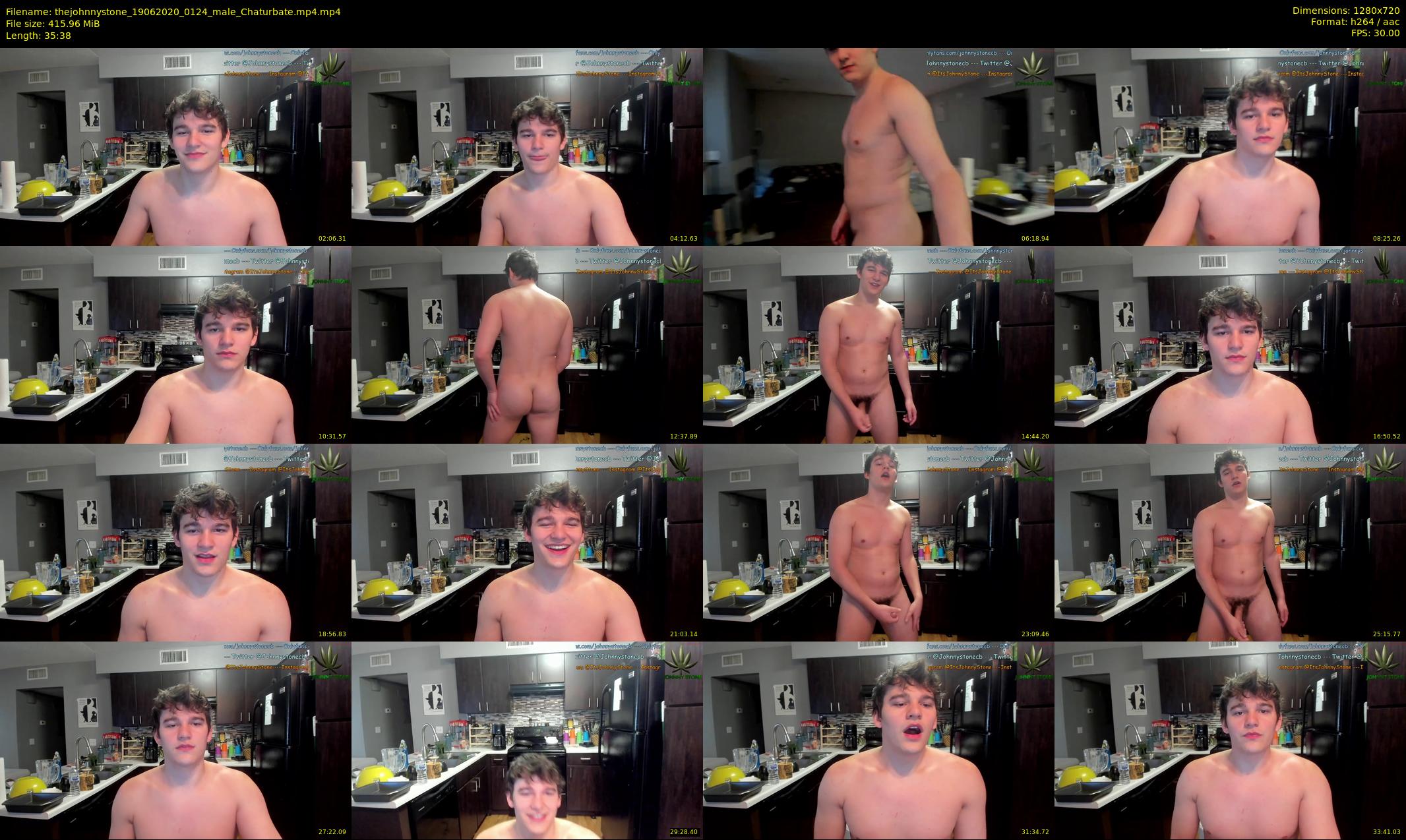 thejohnnystone — 36 minute Chaturbate male cam show recording, 720p, Jun 19, 2020