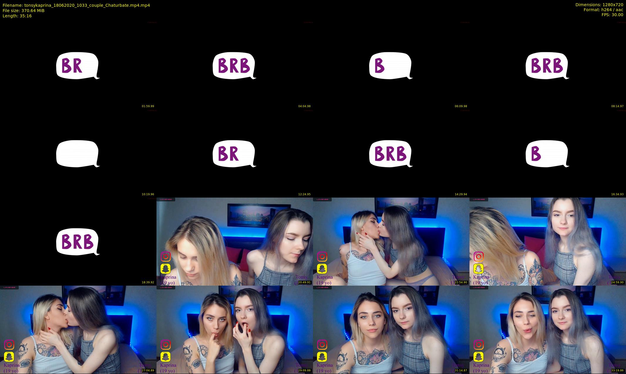 tonsykaprina — 36 minute Chaturbate couple cam show recording, 720p, Jun 18, 2020