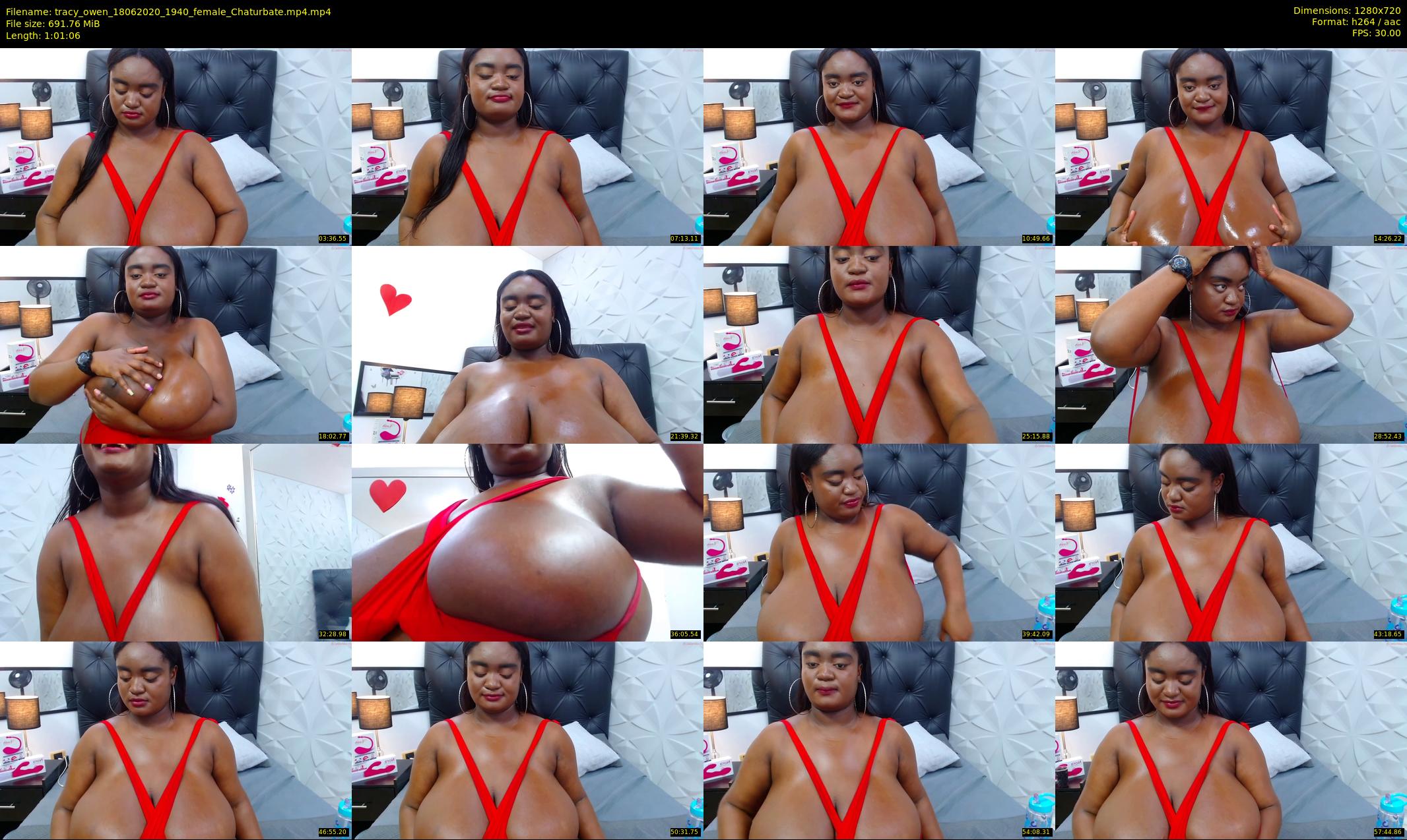 tracy_owen — 62 minute Chaturbate female cam show recording, 720p, Jun 18, 2020