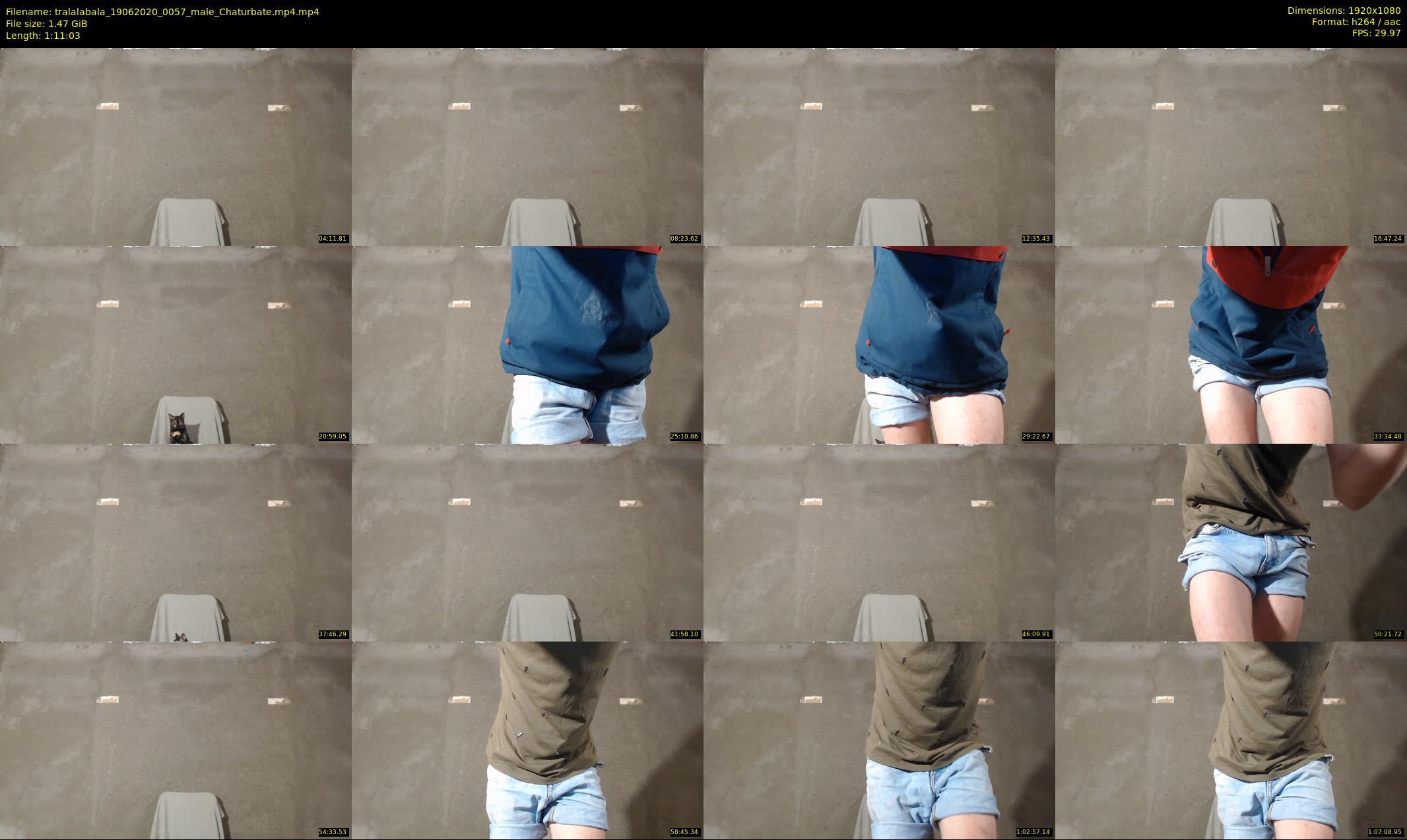 tralalabala — 72 minute Chaturbate male cam show recording, 1080p, Jun 19, 2020