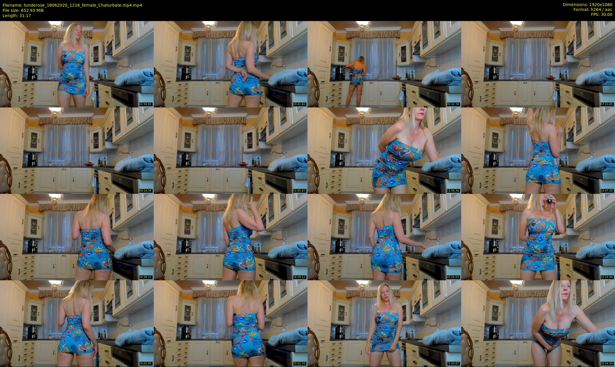 tunderose — 32 minute Chaturbate female cam show recording, 1080p, Jun 18, 2020