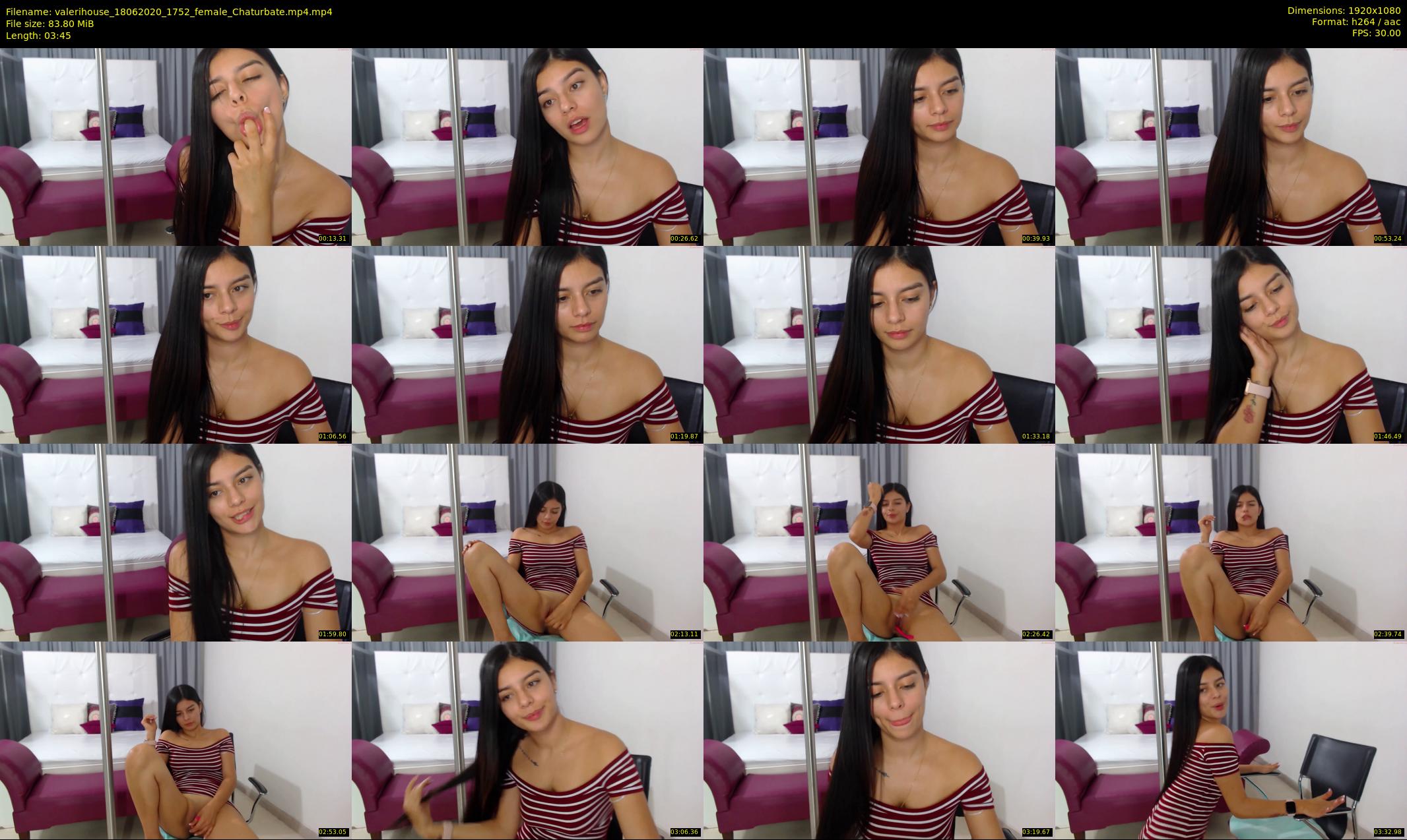 valerihouse — 4 minute Chaturbate female cam show recording, 1080p, Jun 18, 2020
