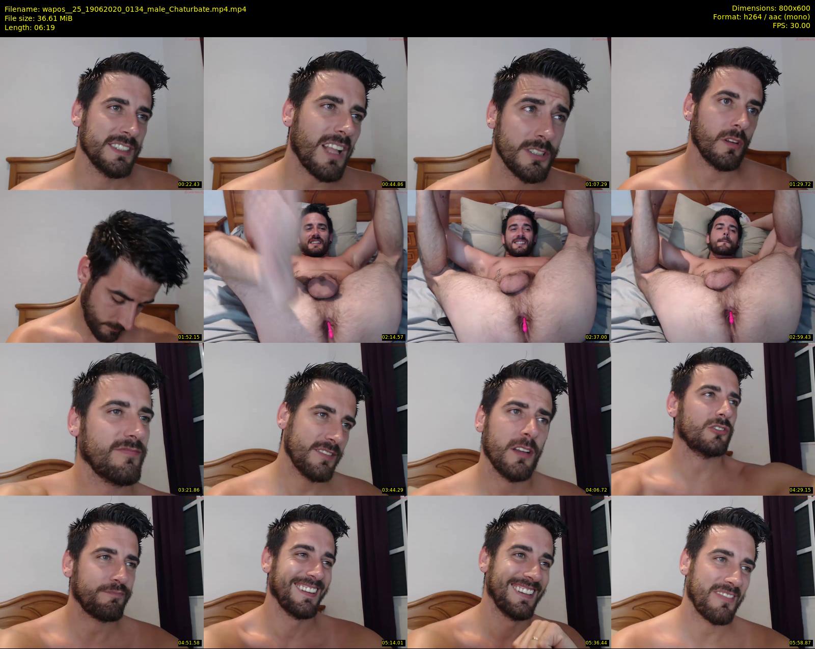 wapos__25 — 7 minute Chaturbate male cam show recording, 480p, Jun 19, 2020