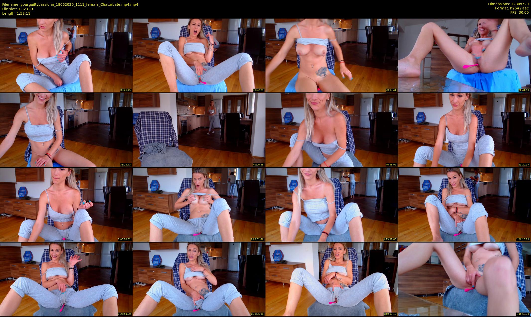 yourguiltypassionn — 114 minute Chaturbate female cam show recording, 720p, Jun 18, 2020