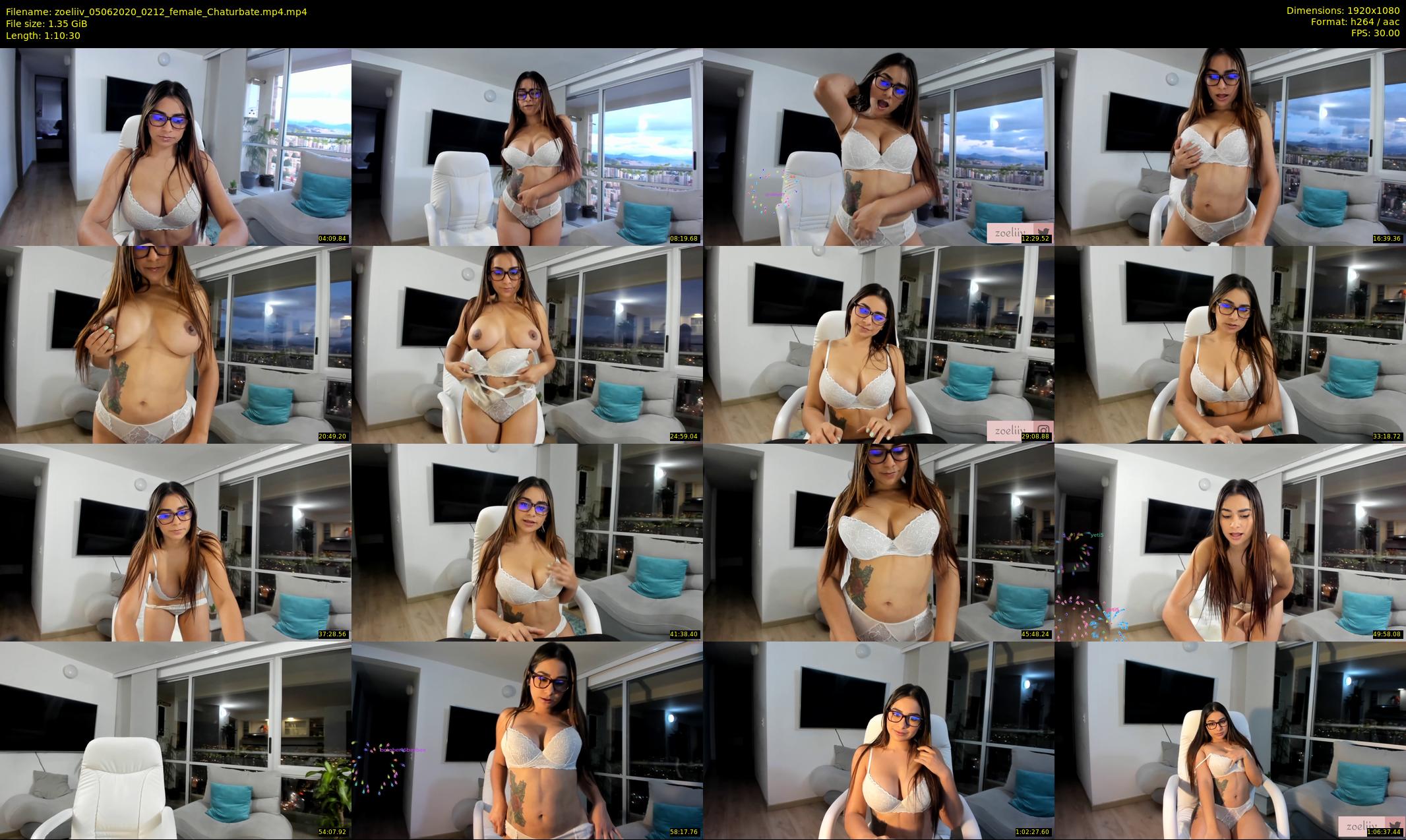 zoeliiv — 71 minute Chaturbate female cam show recording, 1080p, Jun 5, 2020