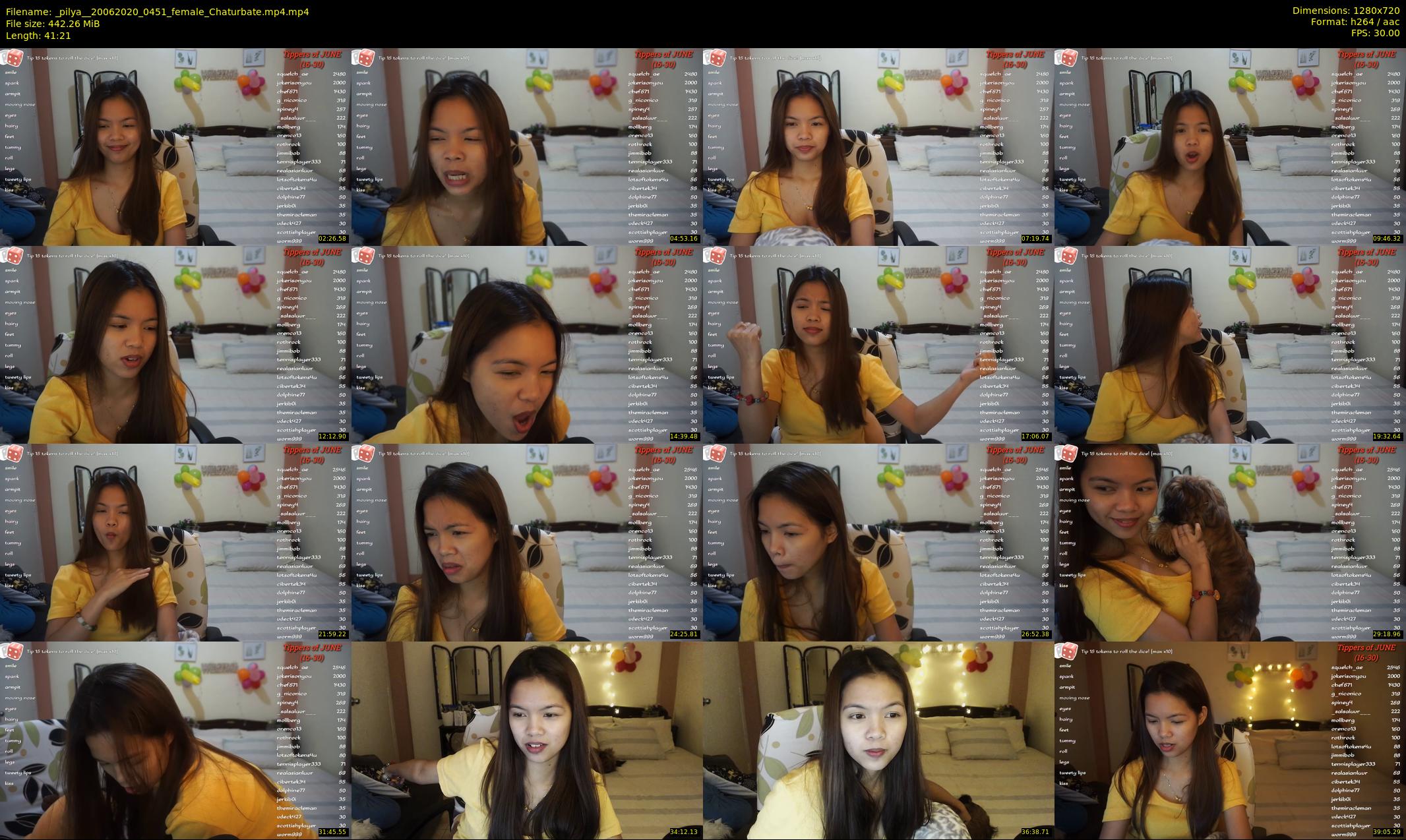 _pilya_ — 42 minute Chaturbate female cam show recording, 720p, Jun 20, 2020