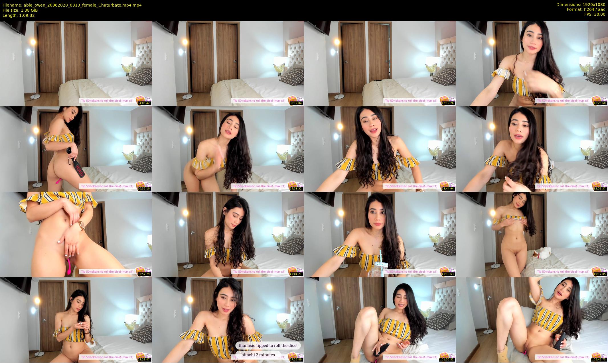 abie_owen — 70 minute Chaturbate female cam show recording, 1080p, Jun 20, 2020