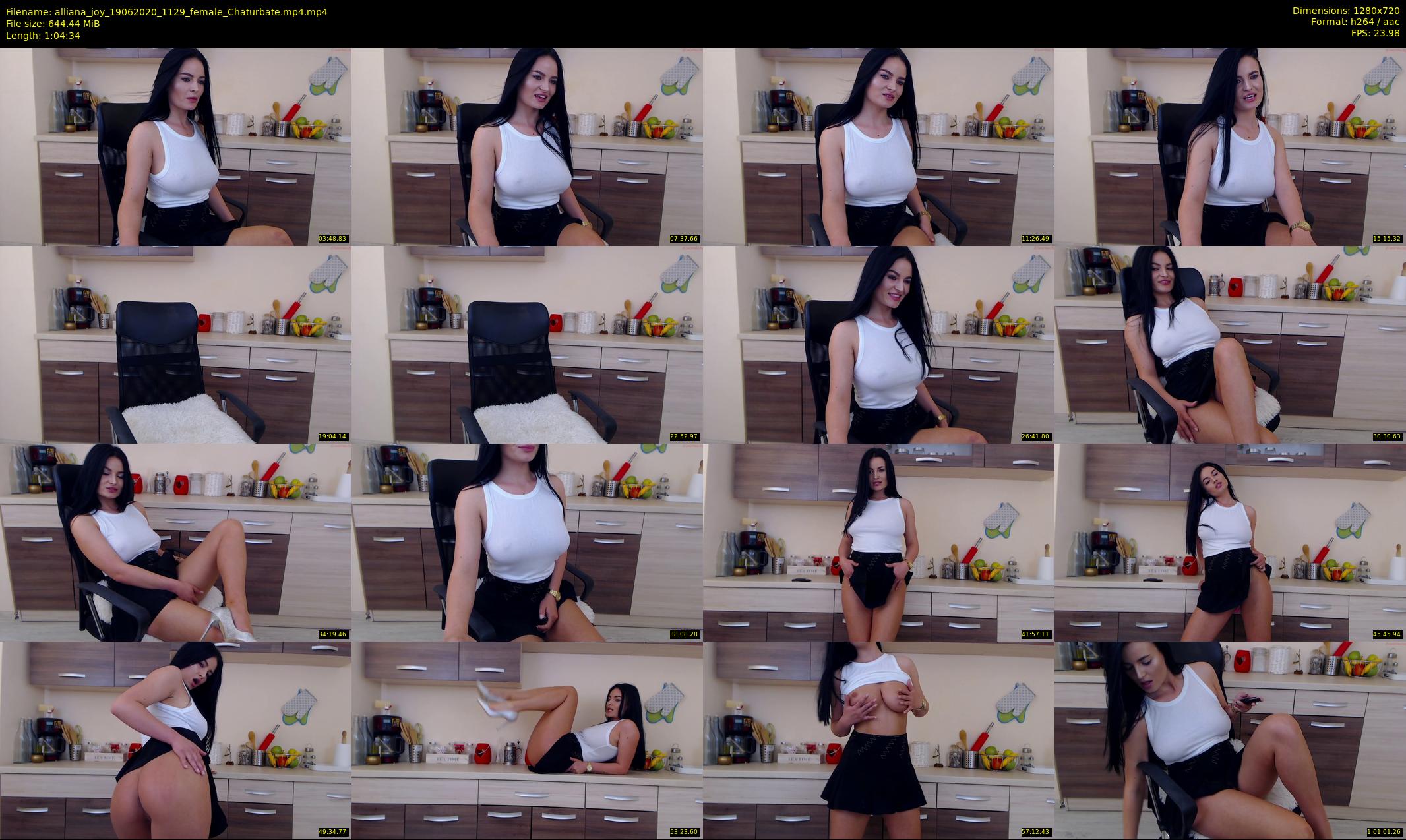 alliana_joy — 65 minute Chaturbate female cam show recording, 720p, Jun 19, 2020