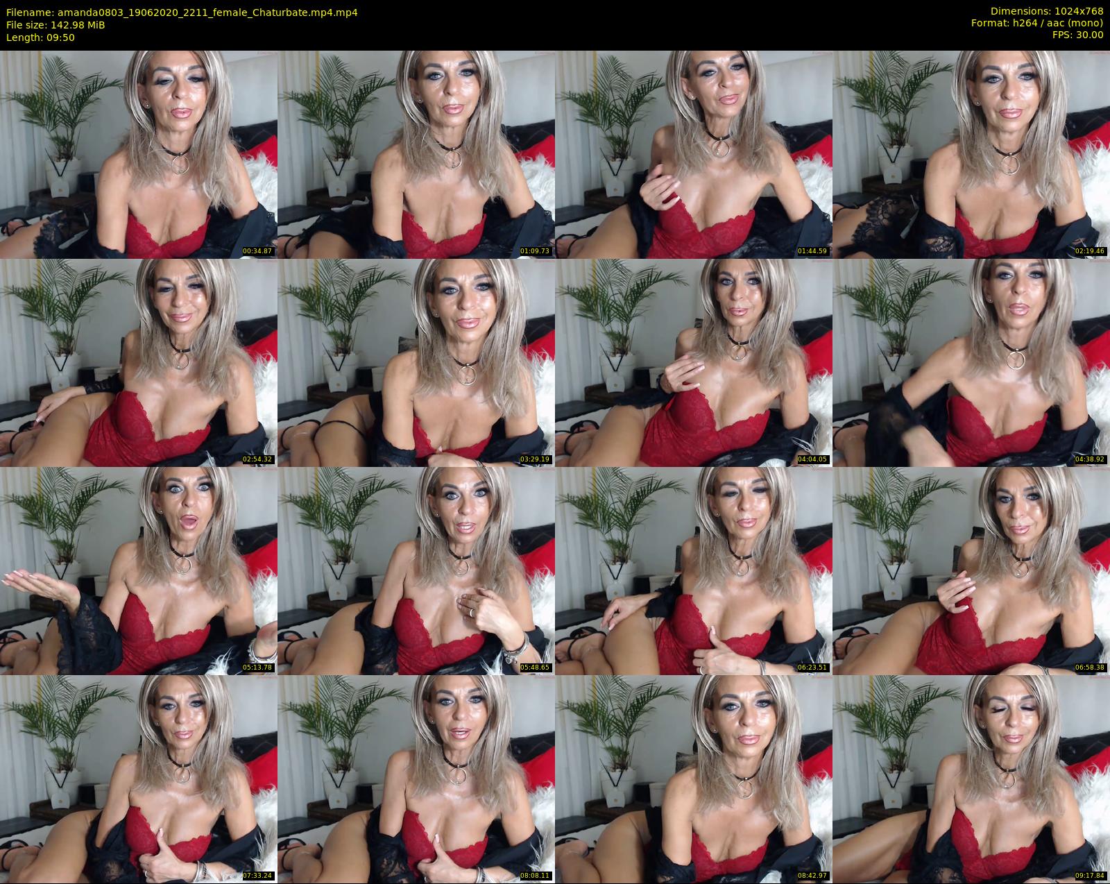 amanda0803 — 10 minute Chaturbate female cam show recording, 720p, Jun 19, 2020