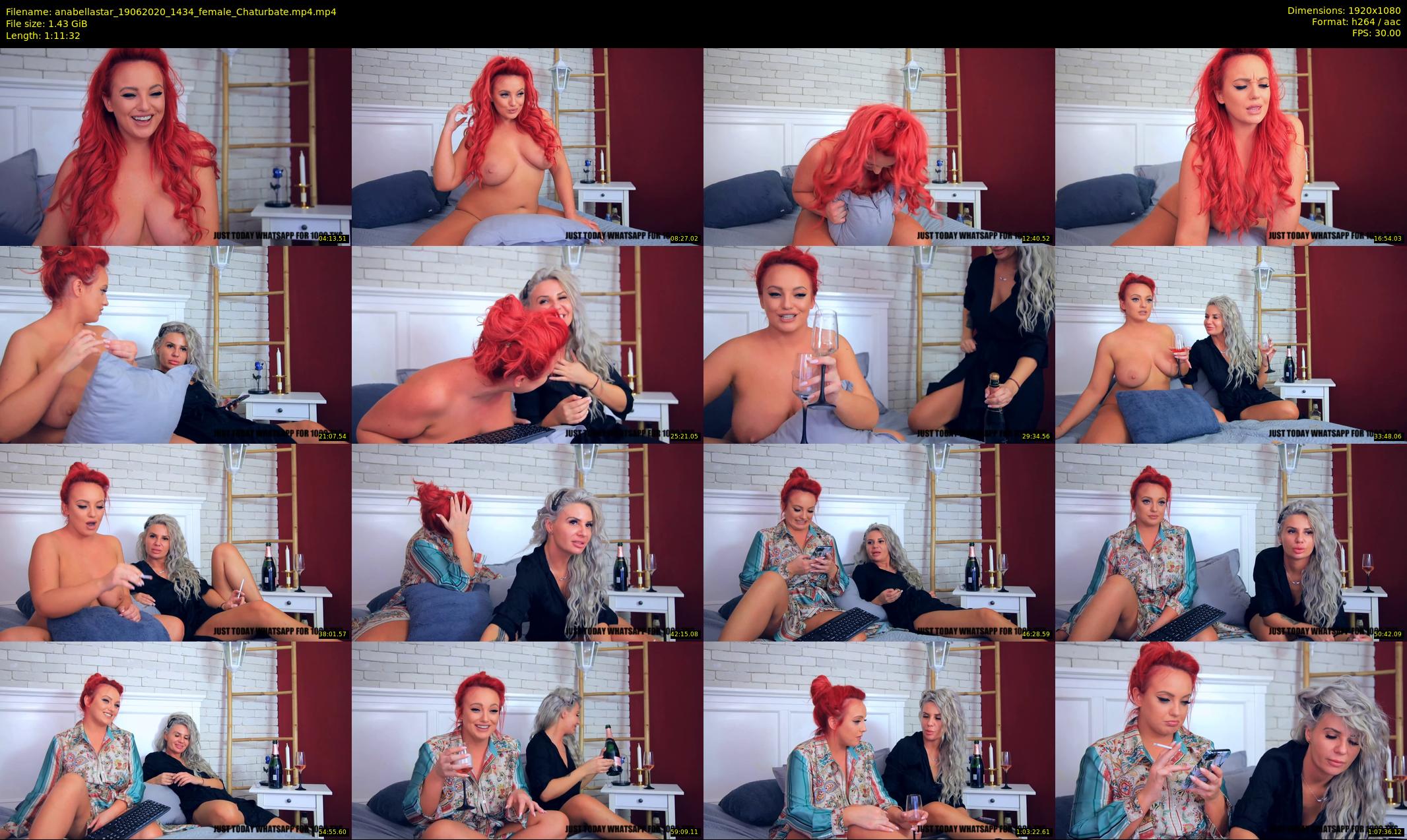 anabellastar — 72 minute Chaturbate female cam show recording, 1080p, Jun 19, 2020