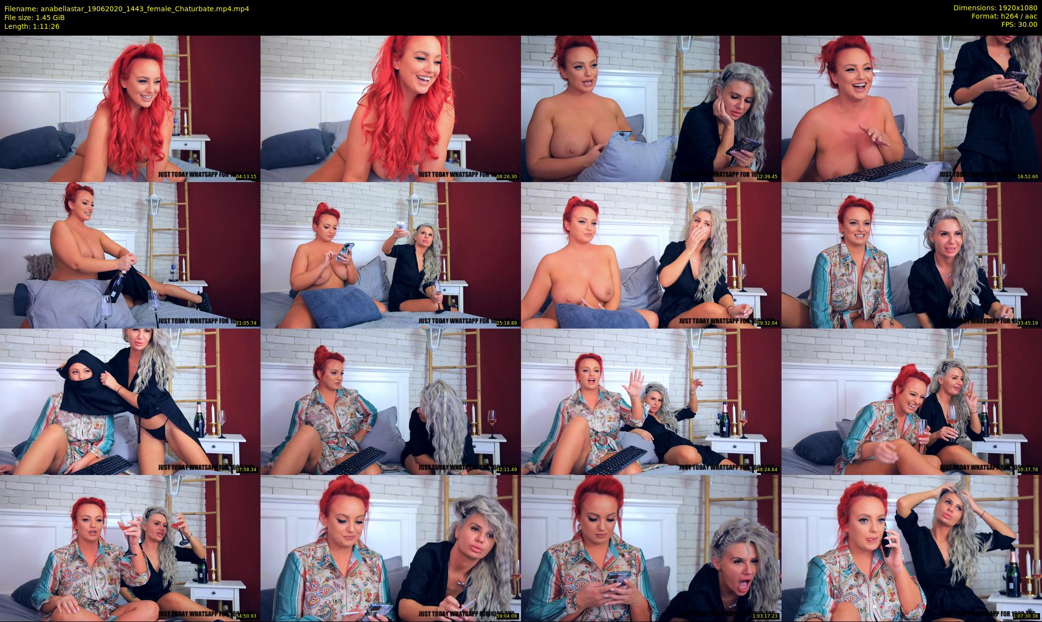 anabellastar — 72 minute Chaturbate female cam show recording, 1080p, Jun 19, 2020