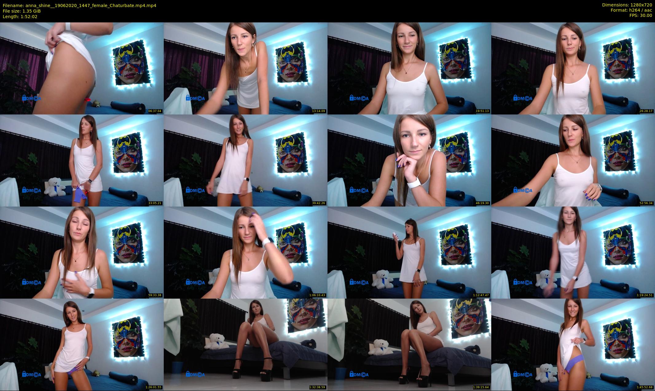 anna_shine_ — 113 minute Chaturbate female cam show recording, 720p, Jun 19, 2020