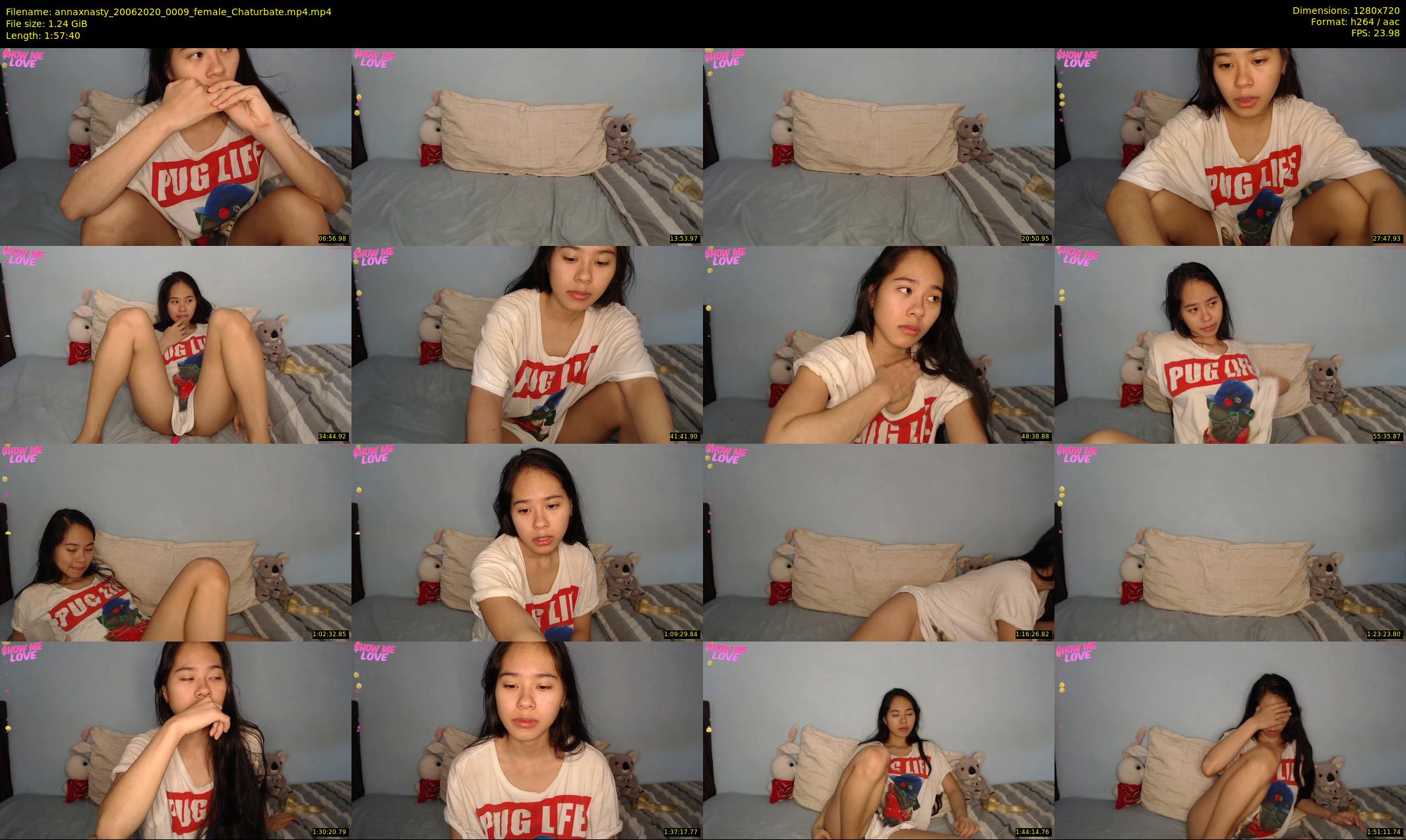 annaxnasty — 118 minute Chaturbate female cam show recording, 720p, Jun 20, 2020