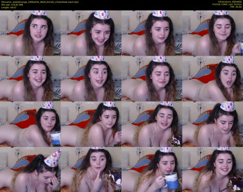 aswildorange — 39 minute Chaturbate female cam show recording, 480p, Jun 19, 2020