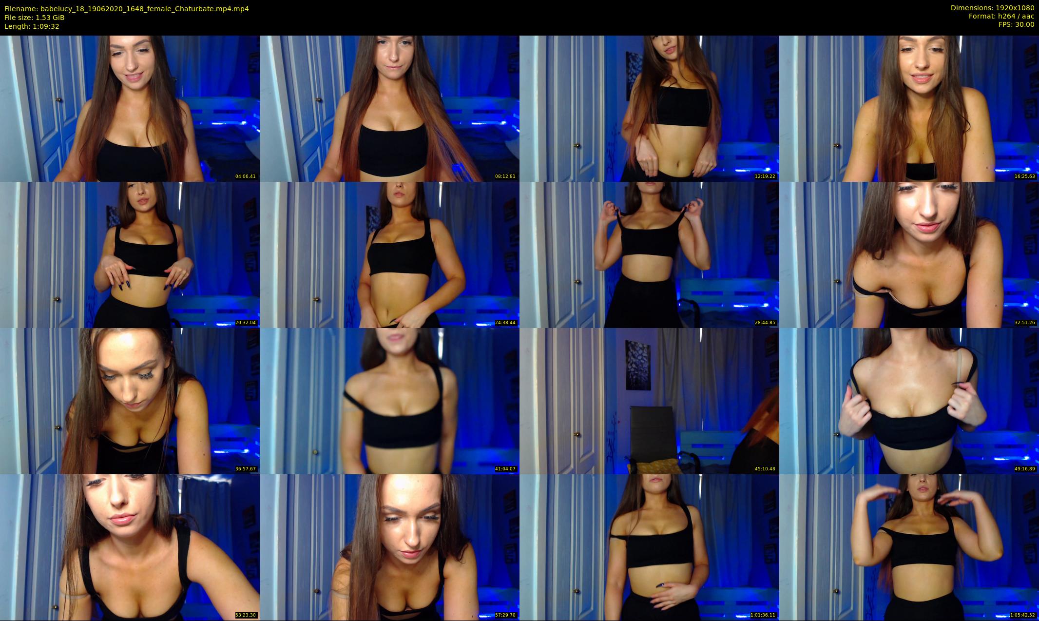 babelucy_18 — 70 minute Chaturbate female cam show recording, 1080p, Jun 19, 2020