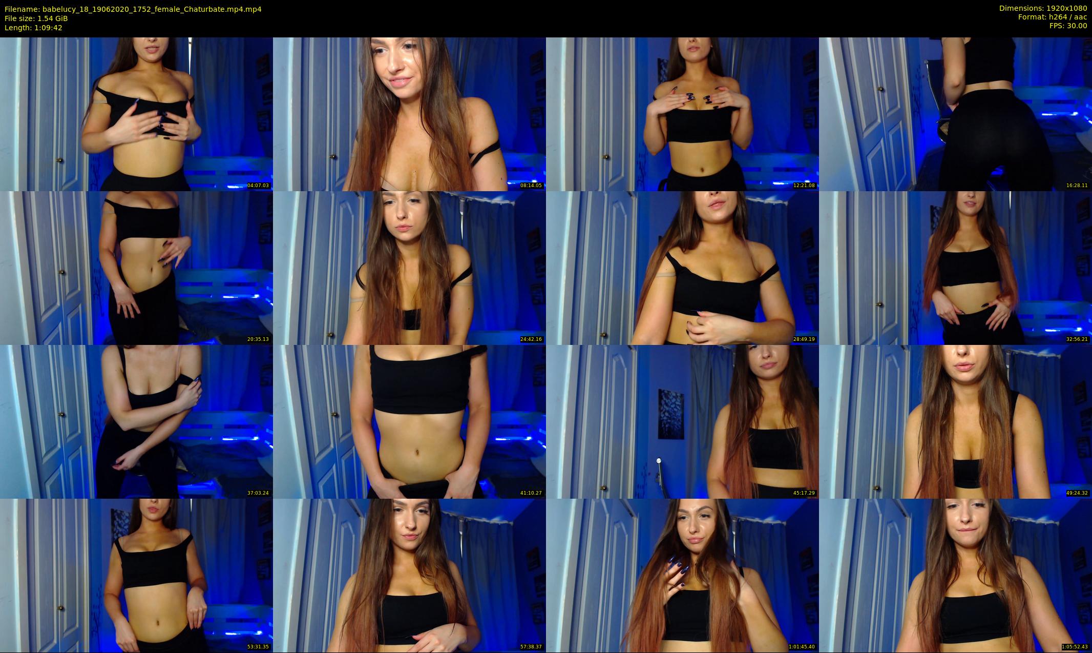 babelucy_18 — 70 minute Chaturbate female cam show recording, 1080p, Jun 19, 2020