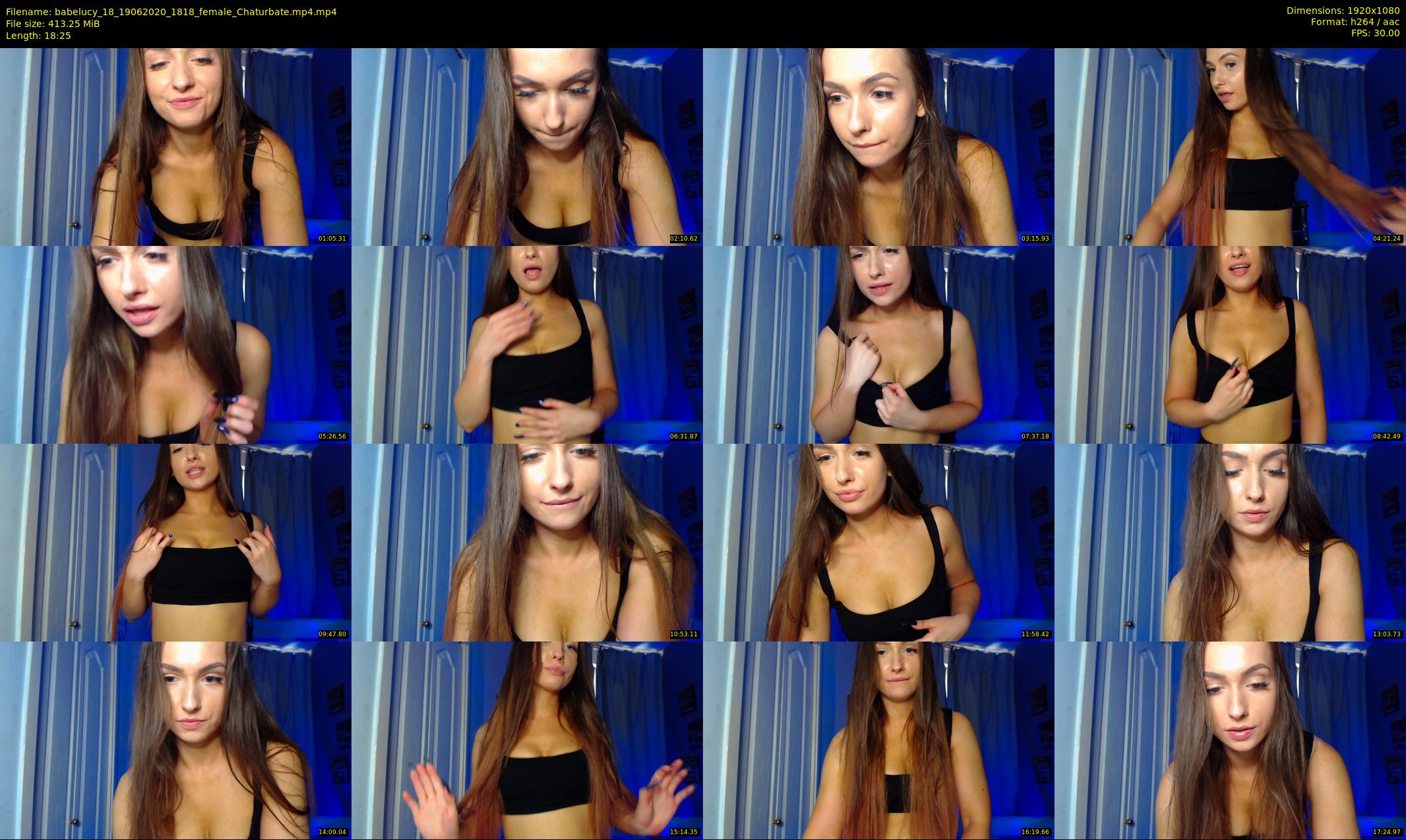 babelucy_18 — 19 minute Chaturbate female cam show recording, 1080p, Jun 19, 2020