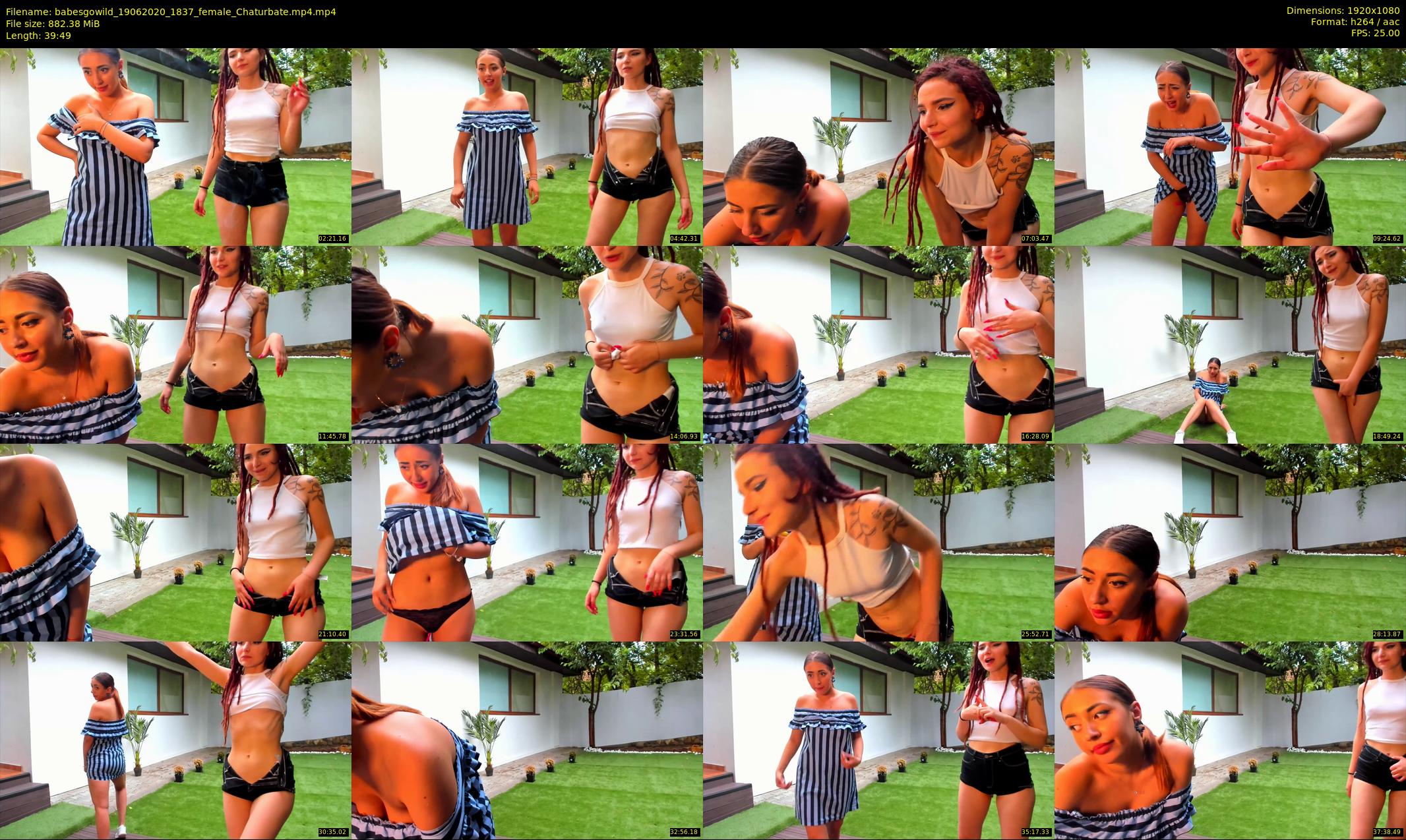 babesgowild — 40 minute Chaturbate couple cam show recording, 1080p, Jun 19, 2020