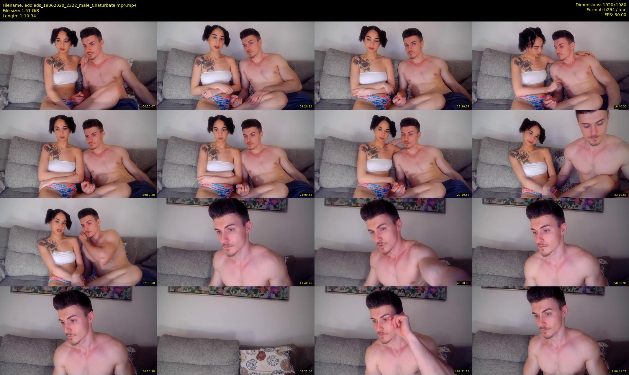 eddieds — 71 minute Chaturbate male cam show recording, 1080p, Jun 19, 2020