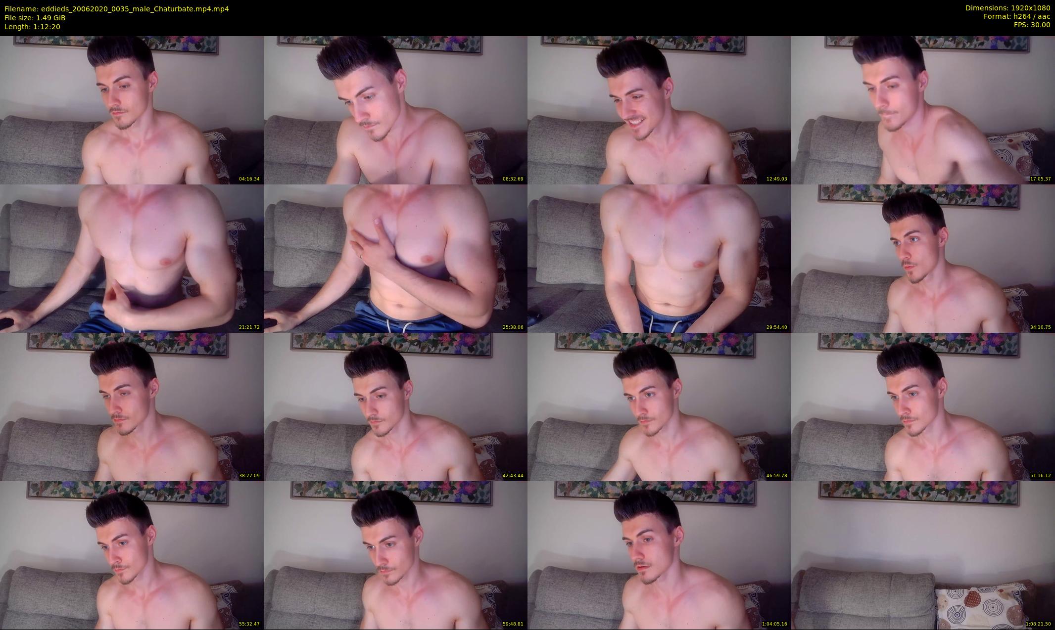 eddieds — 73 minute Chaturbate male cam show recording, 1080p, Jun 20, 2020