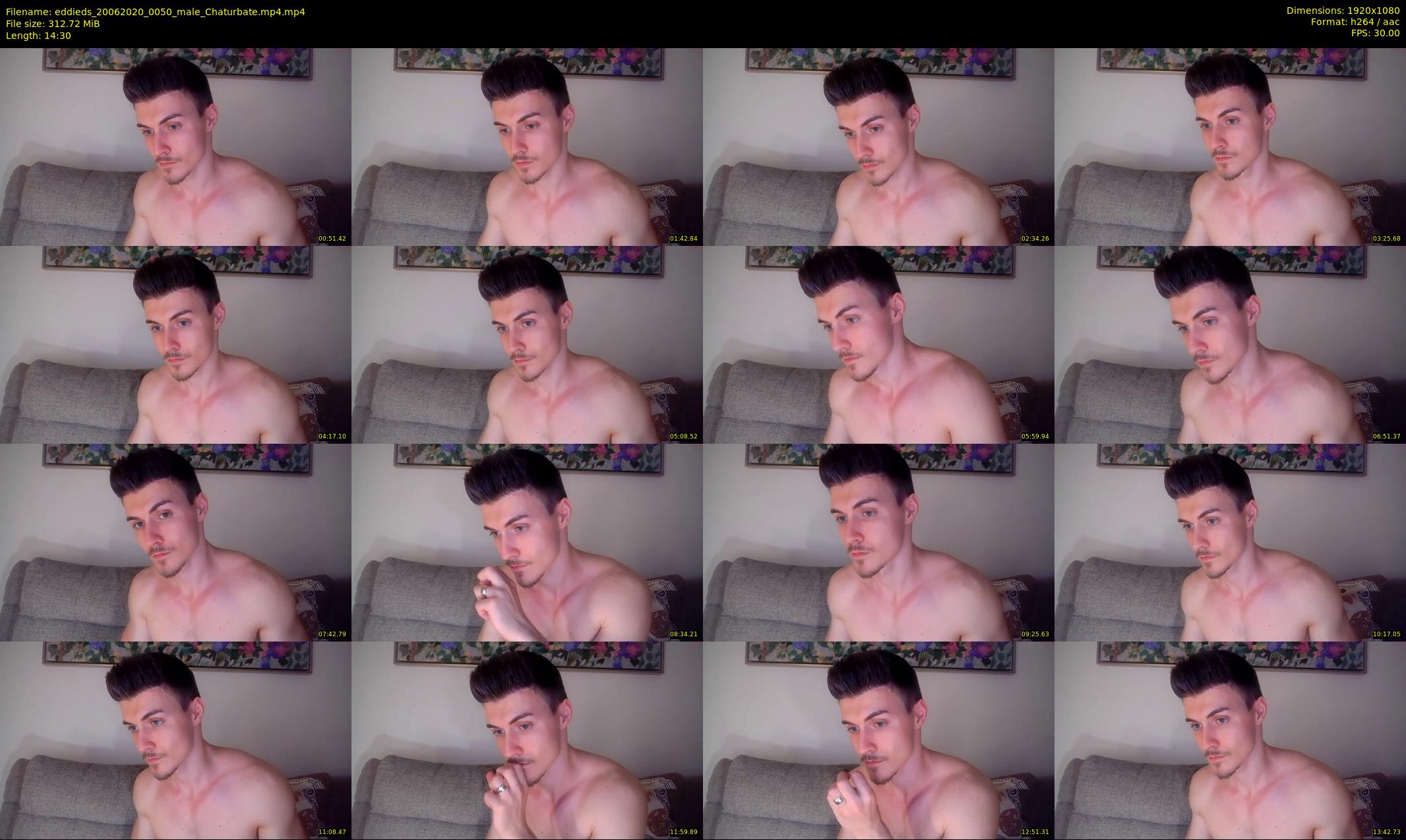 eddieds — 15 minute Chaturbate male cam show recording, 1080p, Jun 20, 2020
