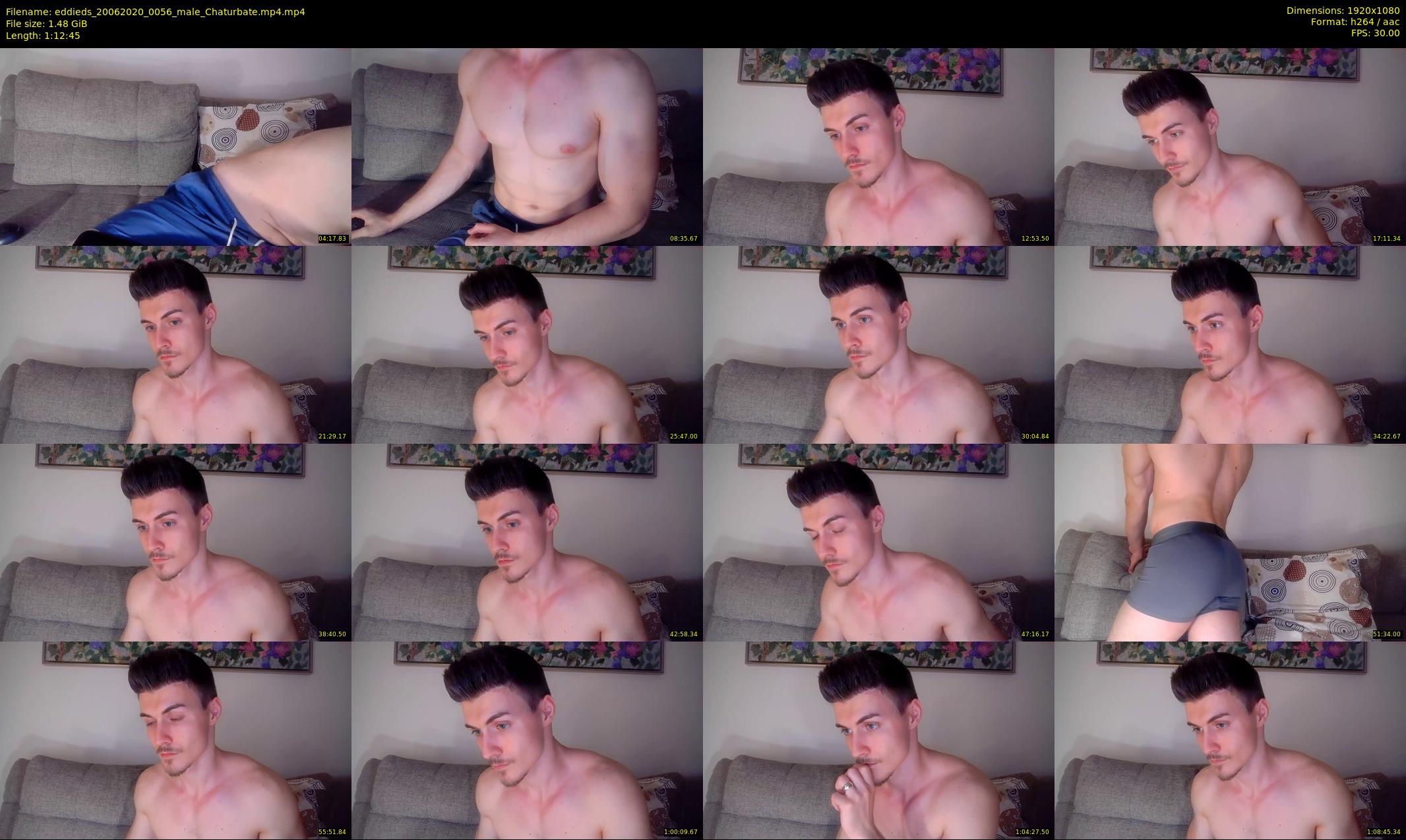 eddieds — 73 minute Chaturbate male cam show recording, 1080p, Jun 20, 2020
