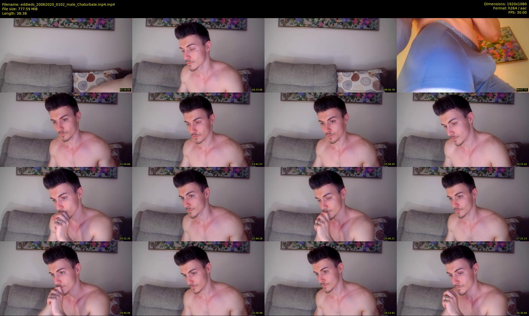 eddieds — 39 minute Chaturbate male cam show recording, 1080p, Jun 20, 2020
