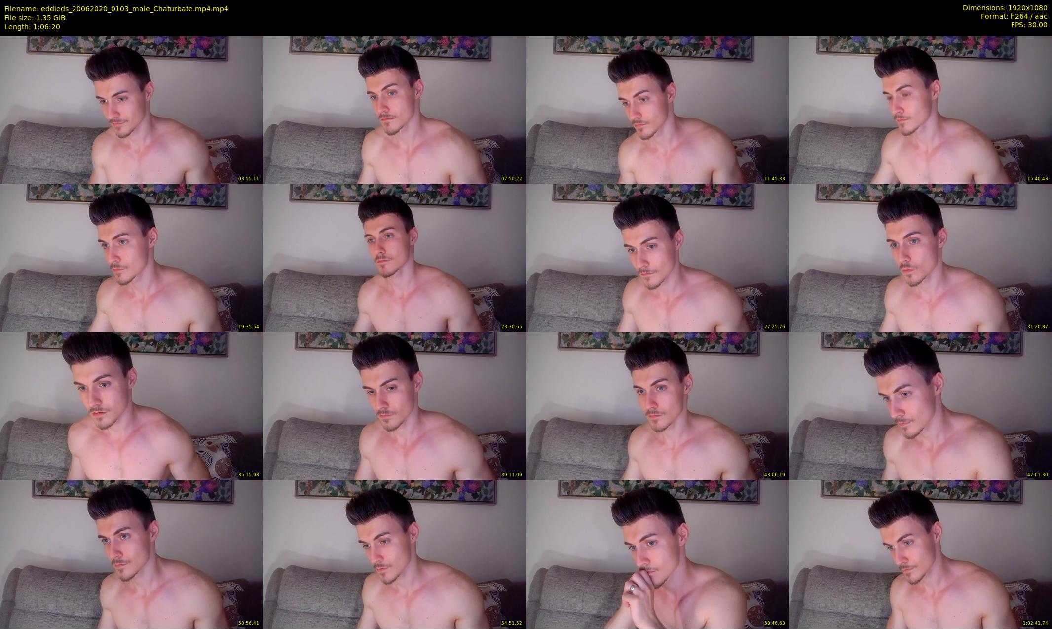eddieds — 67 minute Chaturbate male cam show recording, 1080p, Jun 20, 2020