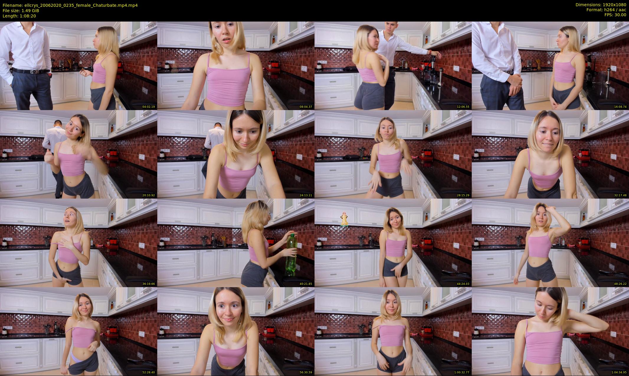 ellcrys — 69 minute Chaturbate couple cam show recording, 1080p, Jun 20, 2020
