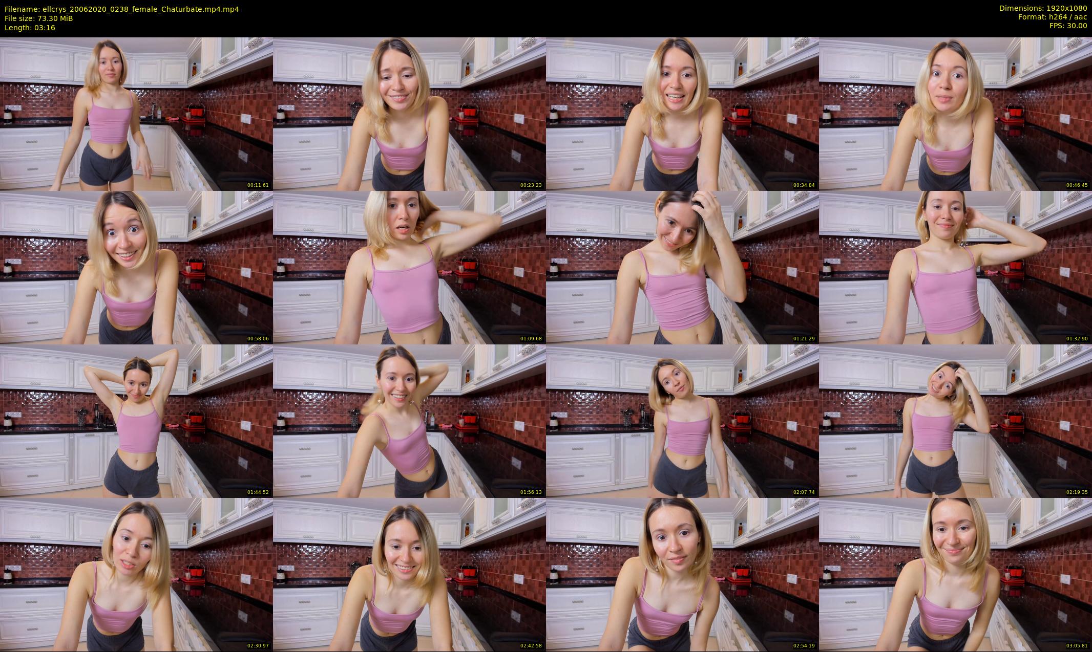 ellcrys — 4 minute Chaturbate couple cam show recording, 1080p, Jun 20, 2020
