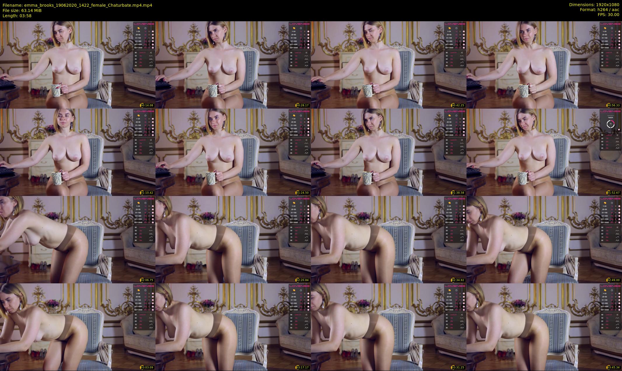 emma_brooks — 4 minute Chaturbate female cam show recording, 1080p, Jun 19, 2020