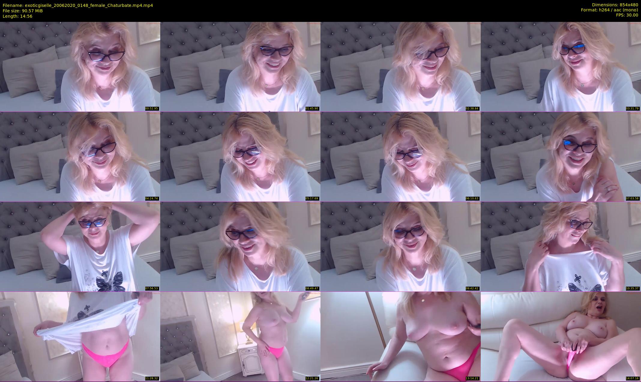 exoticgiselle — 15 minute Chaturbate female cam show recording, 480p, Jun 20, 2020