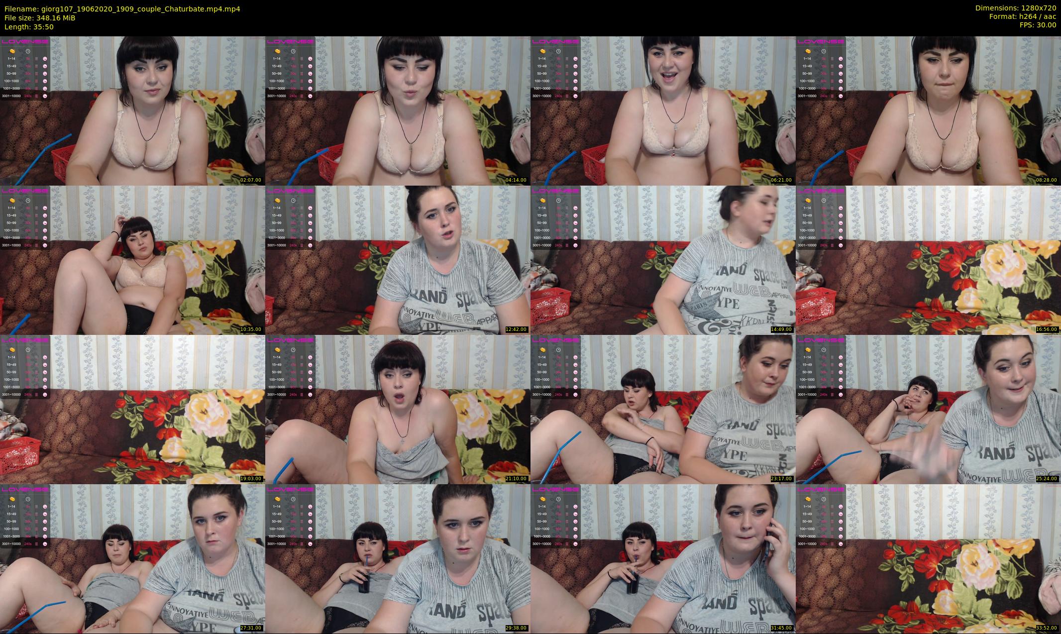 giorg107 — 36 minute Chaturbate couple cam show recording, 720p, Jun 19, 2020