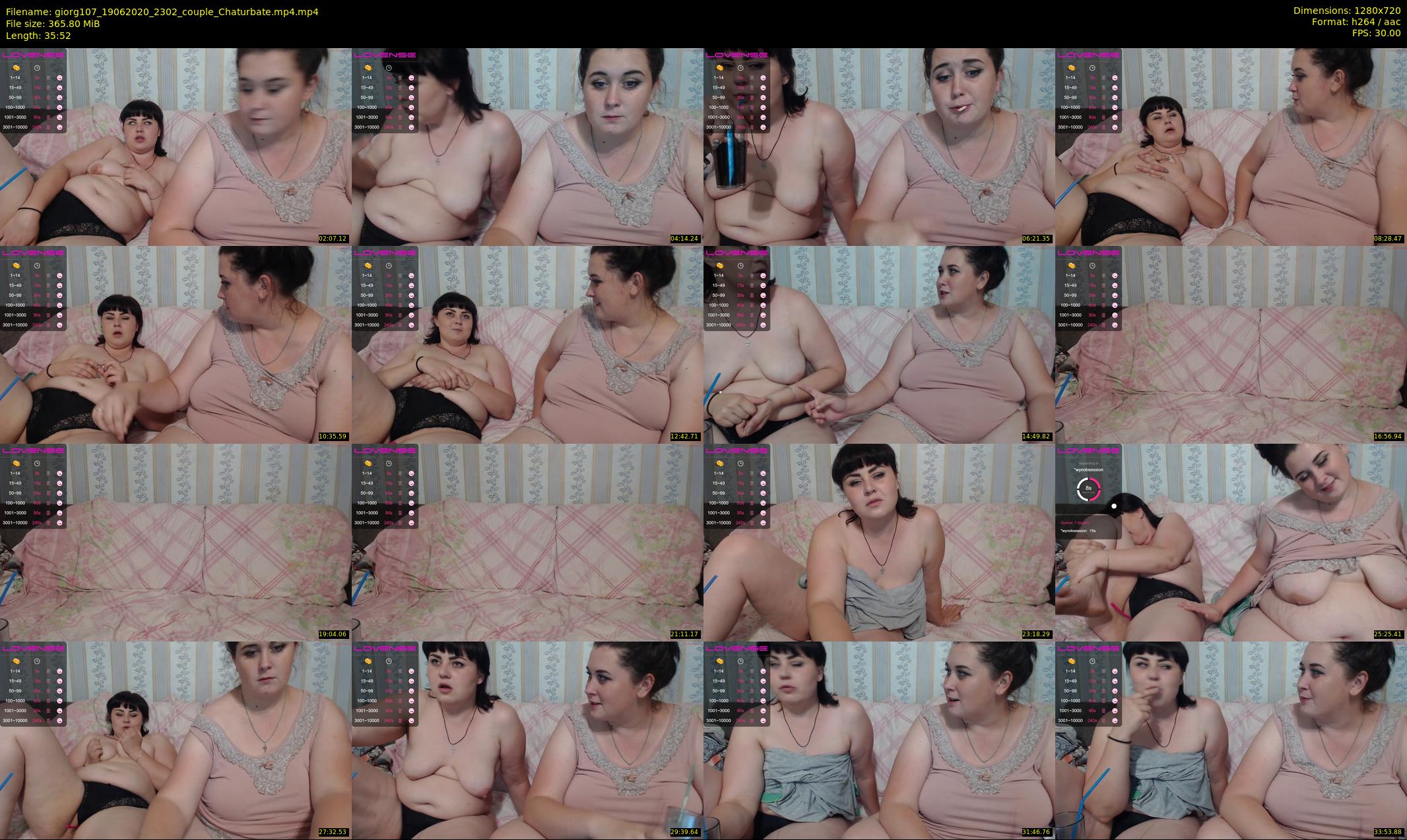 giorg107 — 36 minute Chaturbate couple cam show recording, 720p, Jun 19, 2020