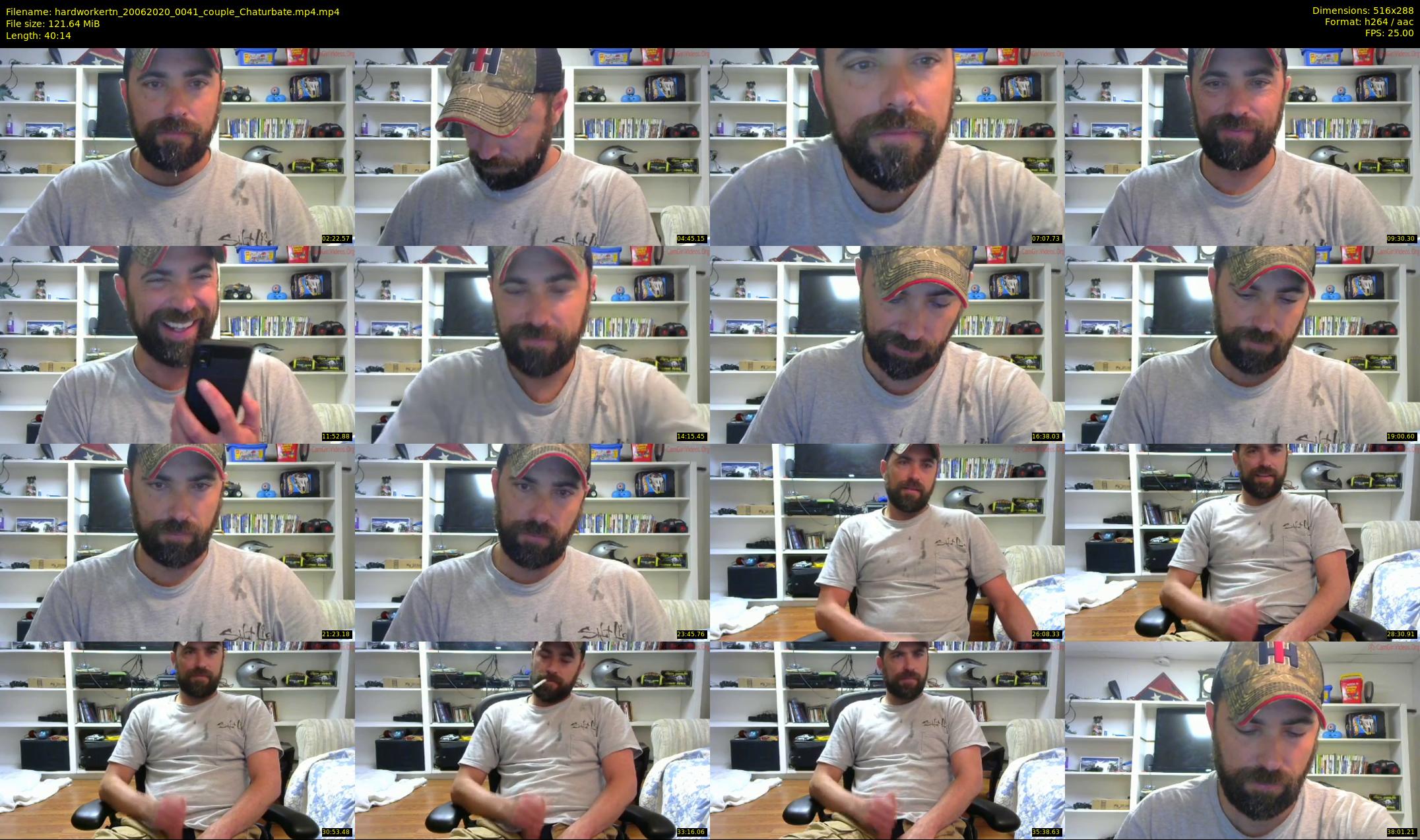 hardworkertn — 41 minute Chaturbate male cam show recording, SD, Jun 20, 2020