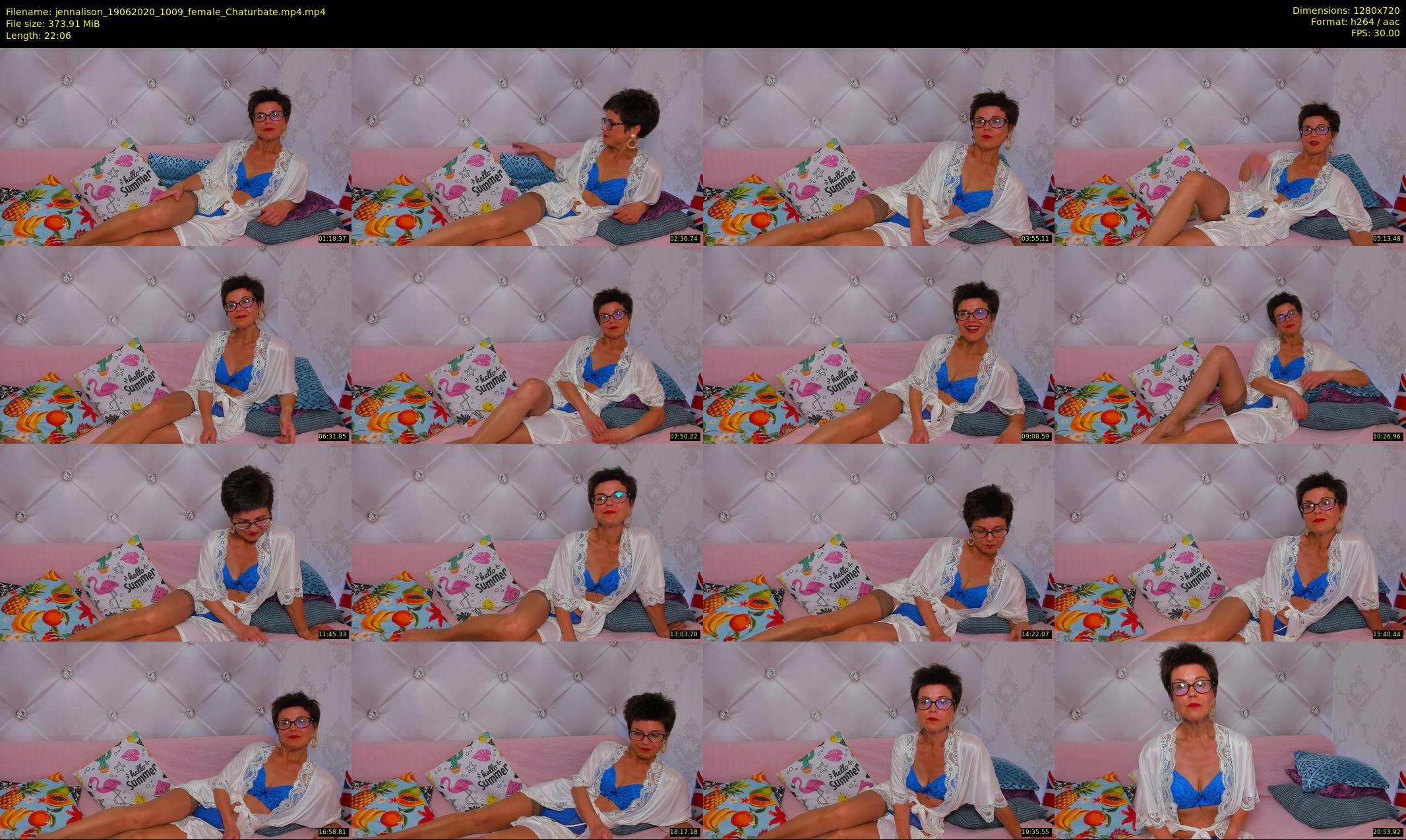 jennalison — 23 minute Chaturbate female cam show recording, 720p, Jun 19, 2020